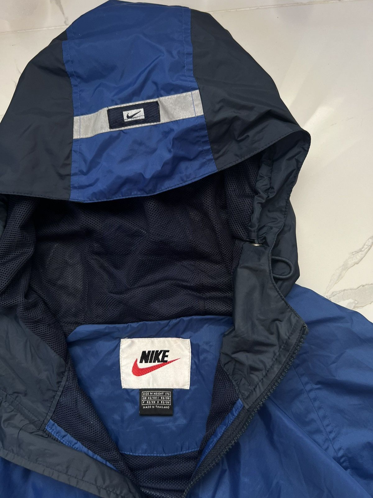 Nike × Vintage 90's NIKE RETRO RARE SWOOSH LOGO Y2K TRACK JACKET GORPCORE Size US M / EU 48-50 / 2 - 7 Thumbnail