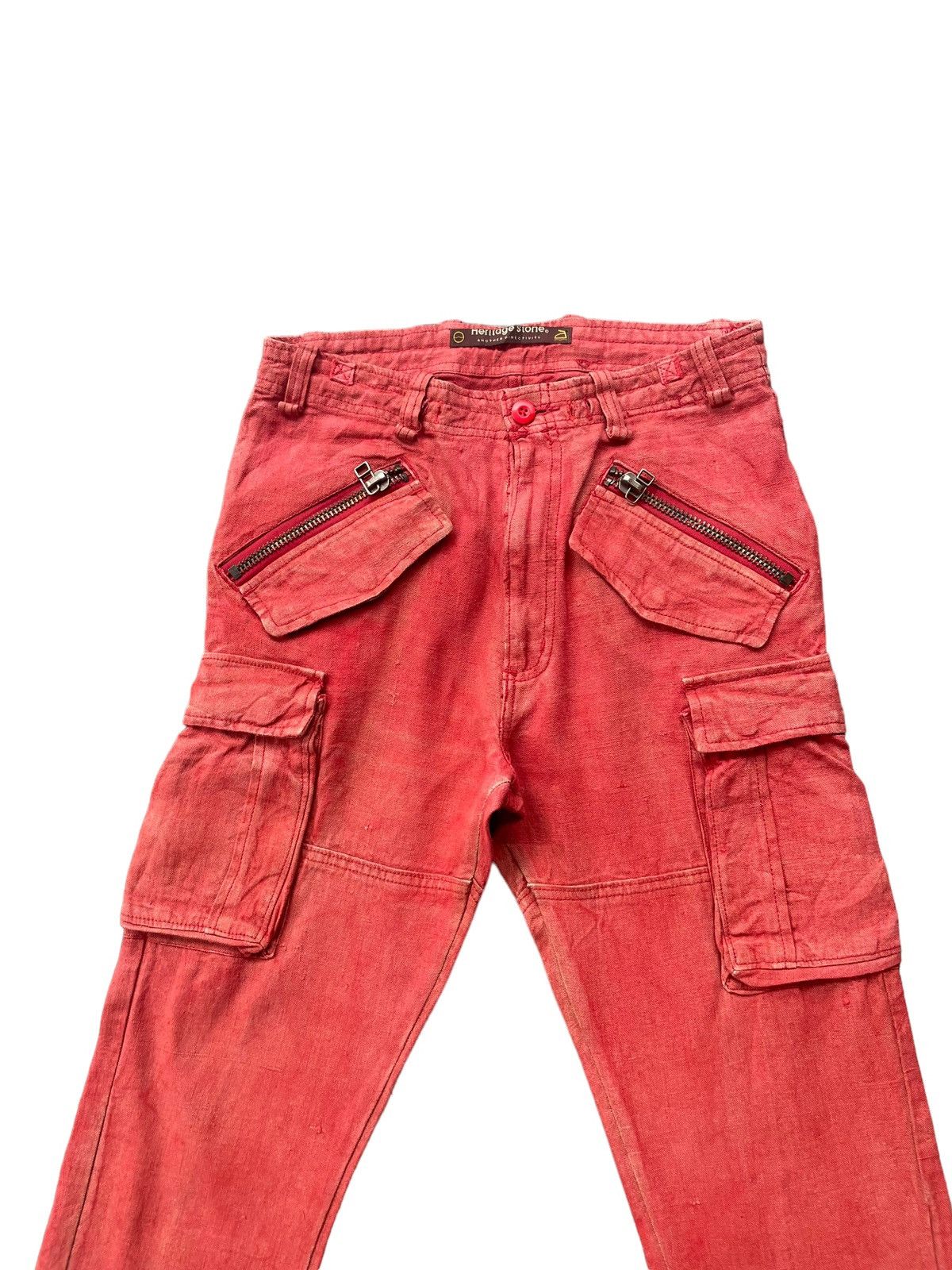 Japanese Brand Heritage Stone Cargo Pant Size US 30 / EU 46 - 3 Thumbnail