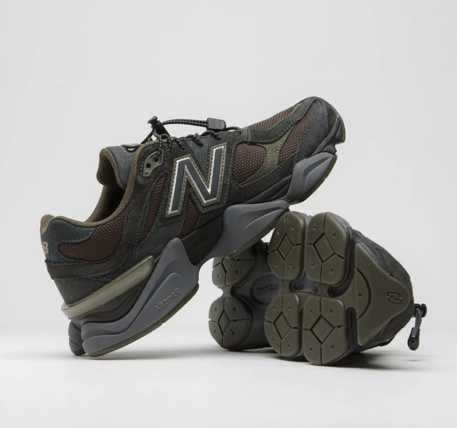 New Balance RARE New Balance 9060 'Blacktop Dark Moss' BASICALLY NEW Size US 11.5 / EU 44-45 - 9 Thumbnail