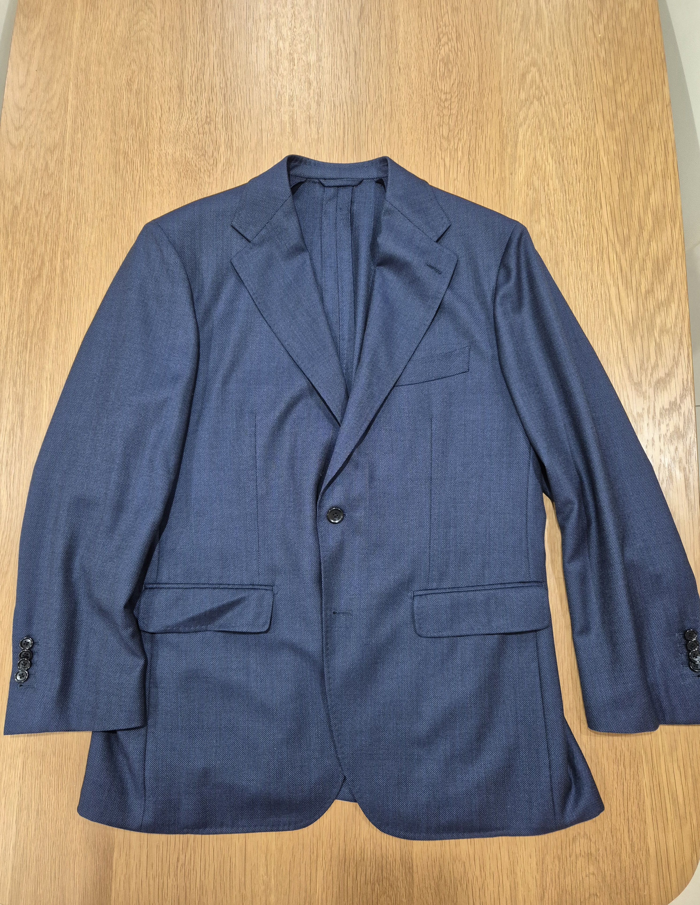 Other Bespoke Dormeuil jacket by the Bespoke corner tailor Size US XL / EU 56 / 4 - 1 Thumbnail