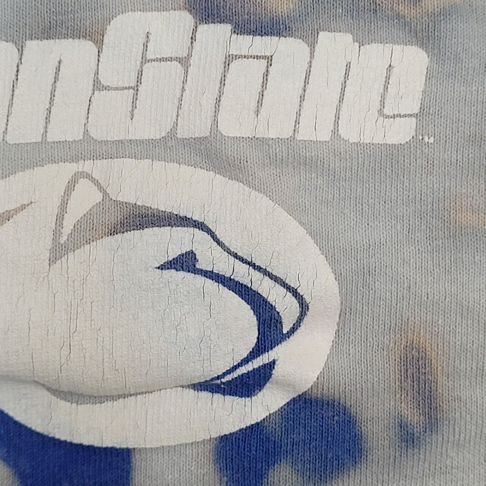 Vintage VTG Penn-State Shirt Womens Small Bleached Tie-Dye USA Size S / US 4 / IT 40 - 4 Thumbnail