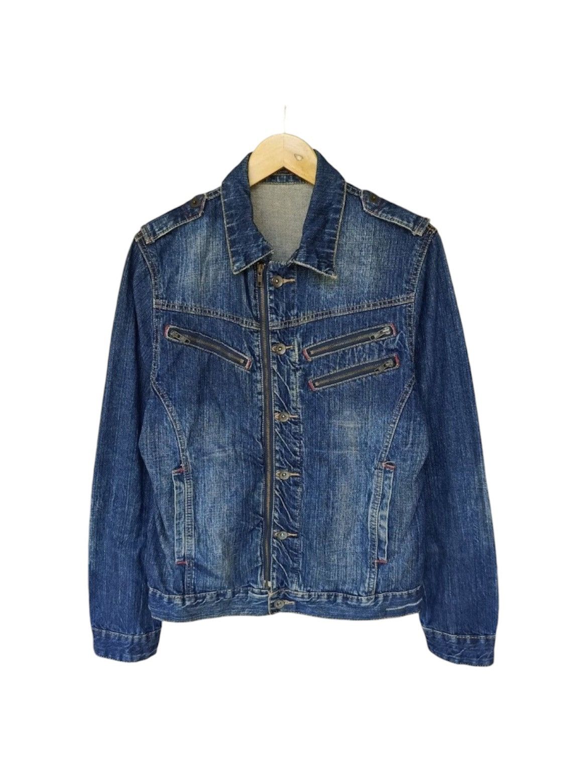 ジャケット・アウター 00s L.G.B. LGB DENIM jacket OCEAN G-1 00s L.G.B. LGB DENIM jacket OCEAN G-1
