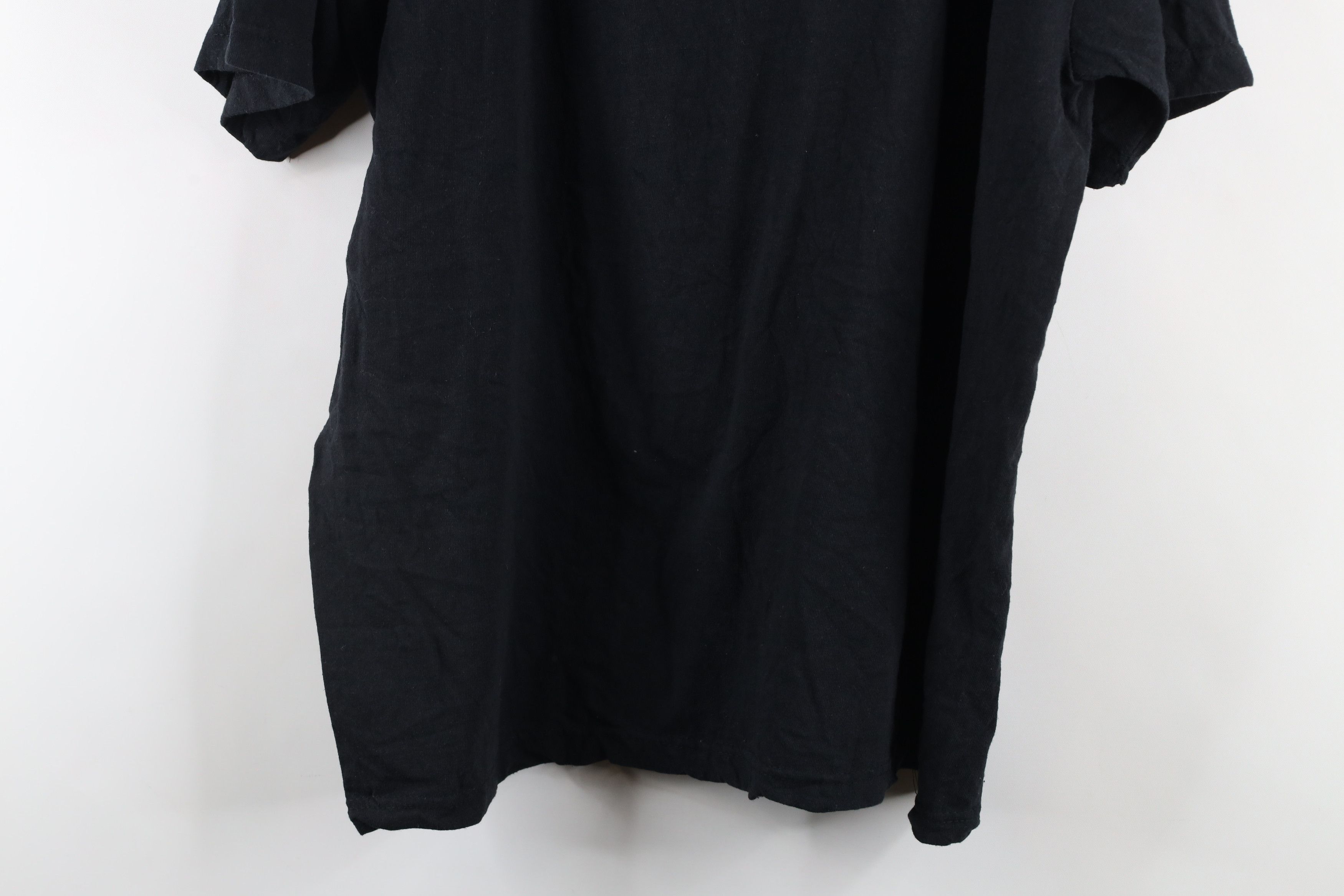 Vintage Vintage 90s Streetwear Short Sleeve T-Shirt Black Cotton Size US XL / EU 56 / 4 - 7 Thumbnail