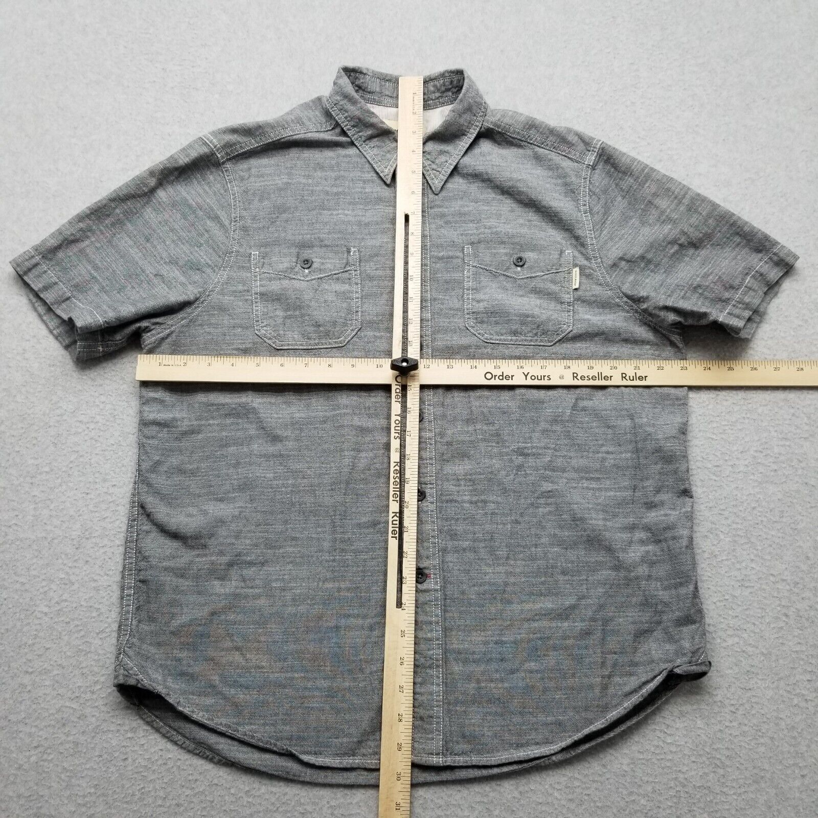 Other Woolrich Shirt Mens L Button Up Short Sleeve Casual Pockets Size US L / EU 52-54 / 3 - 9 Thumbnail