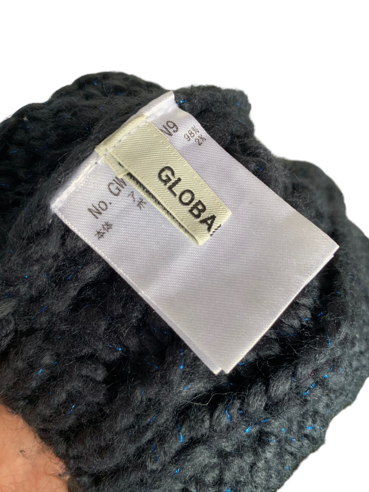 Japanese Brand × Kapital × Vintage Global Work Crochet Knitted Beanie Hats Size ONE SIZE - 7 Thumbnail