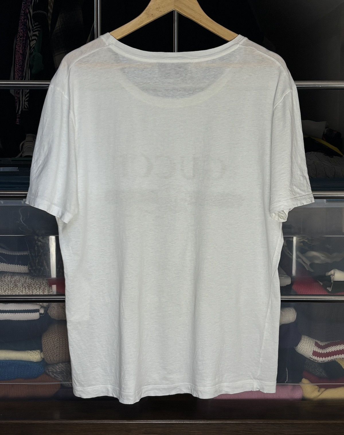 Gucci Gucci Classic Logo Oversized Designer Tee Box Vintage Rocky Size US M / EU 48-50 / 2 - 4 Thumbnail