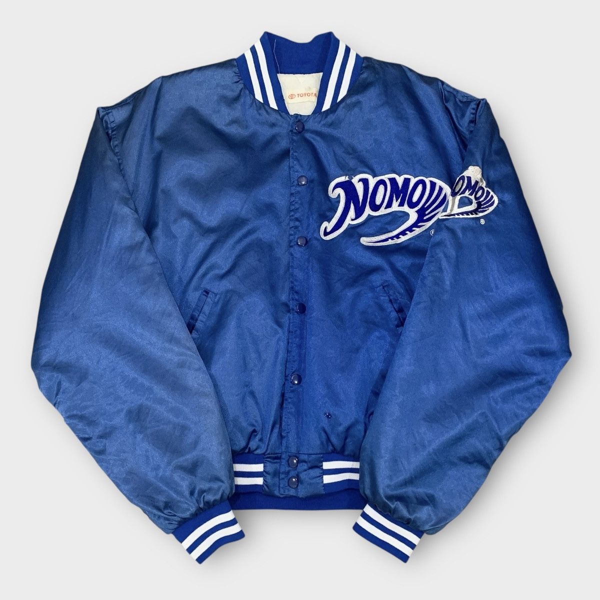 MLB VINTAGE 90s TOYOTA MLB DODGERS VARSITY JACKET BASEBALL Size US L / EU 52-54 / 3 - 4 Thumbnail