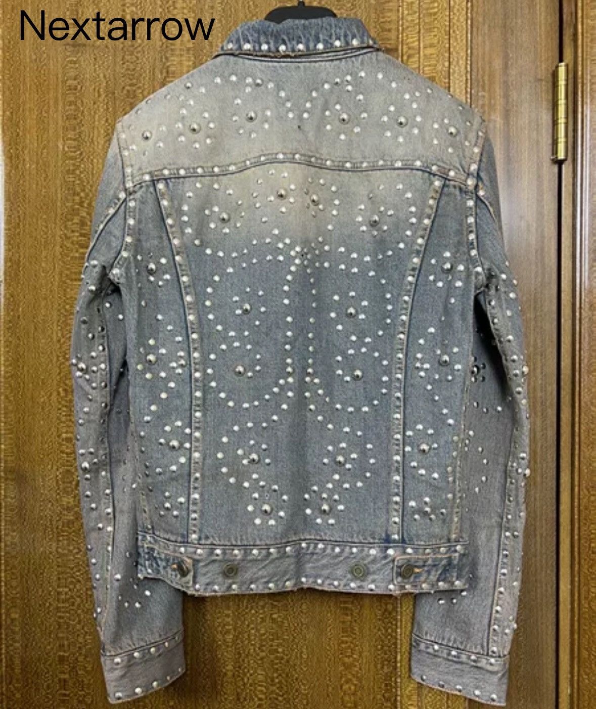 Saint Laurent Paris × Yves Saint Laurent Saint Laurent slp14ss butterfly denim jacket2412-Nextarrow Size US S / EU 44-46 / 1 - 2 Thumbnail