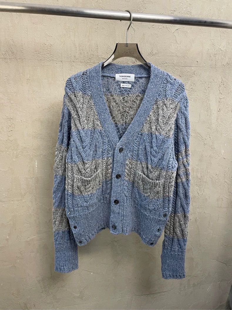 Thom Browne Thom browne Size 2 Four-striped wool sea wool jacket 2504 Size M / US 6-8 / IT 42-44 - 1 Thumbnail