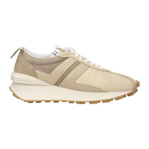 image of Lanvin Ob1O1E0424 Low Top Sneakers In Beige / Ecru in Beige/Ecru, Men's (Size 9)