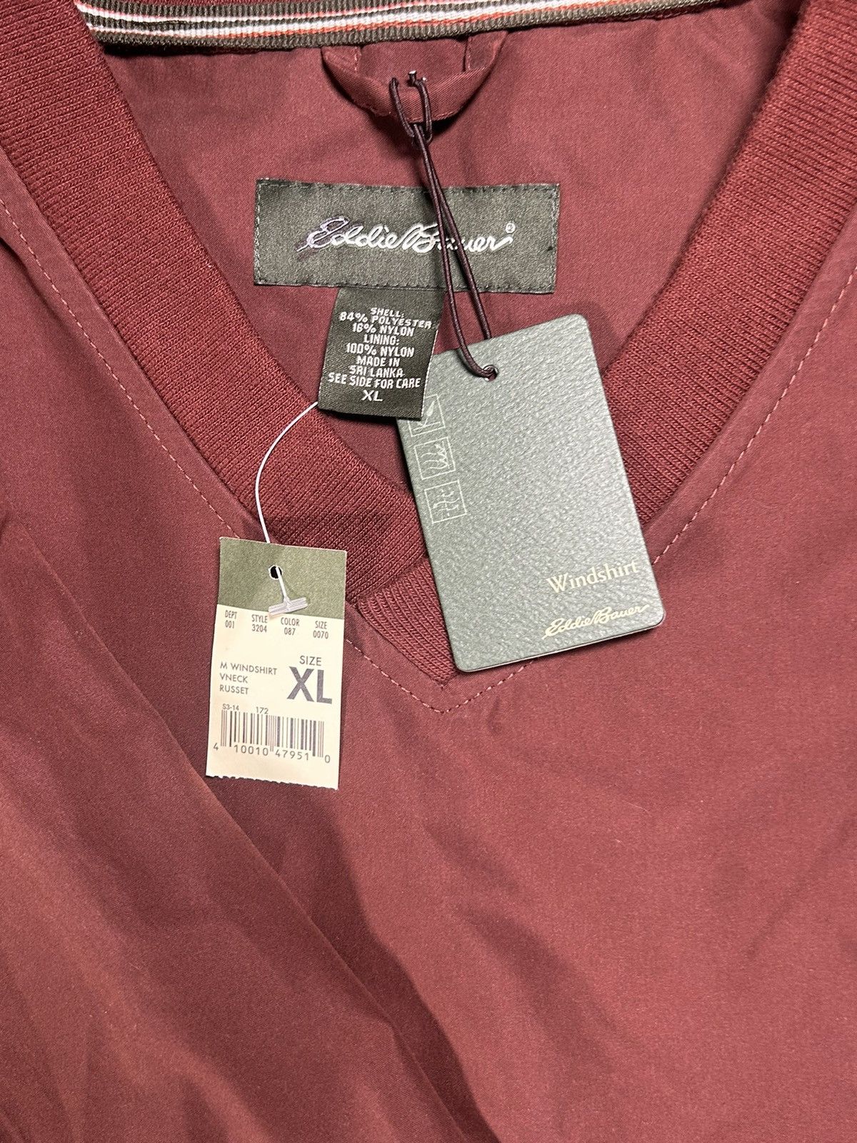 Eddie Bauer BNWT Eddie Bauer Vintage V-neck Sweater Size US XL / EU 56 / 4 - 5 Thumbnail