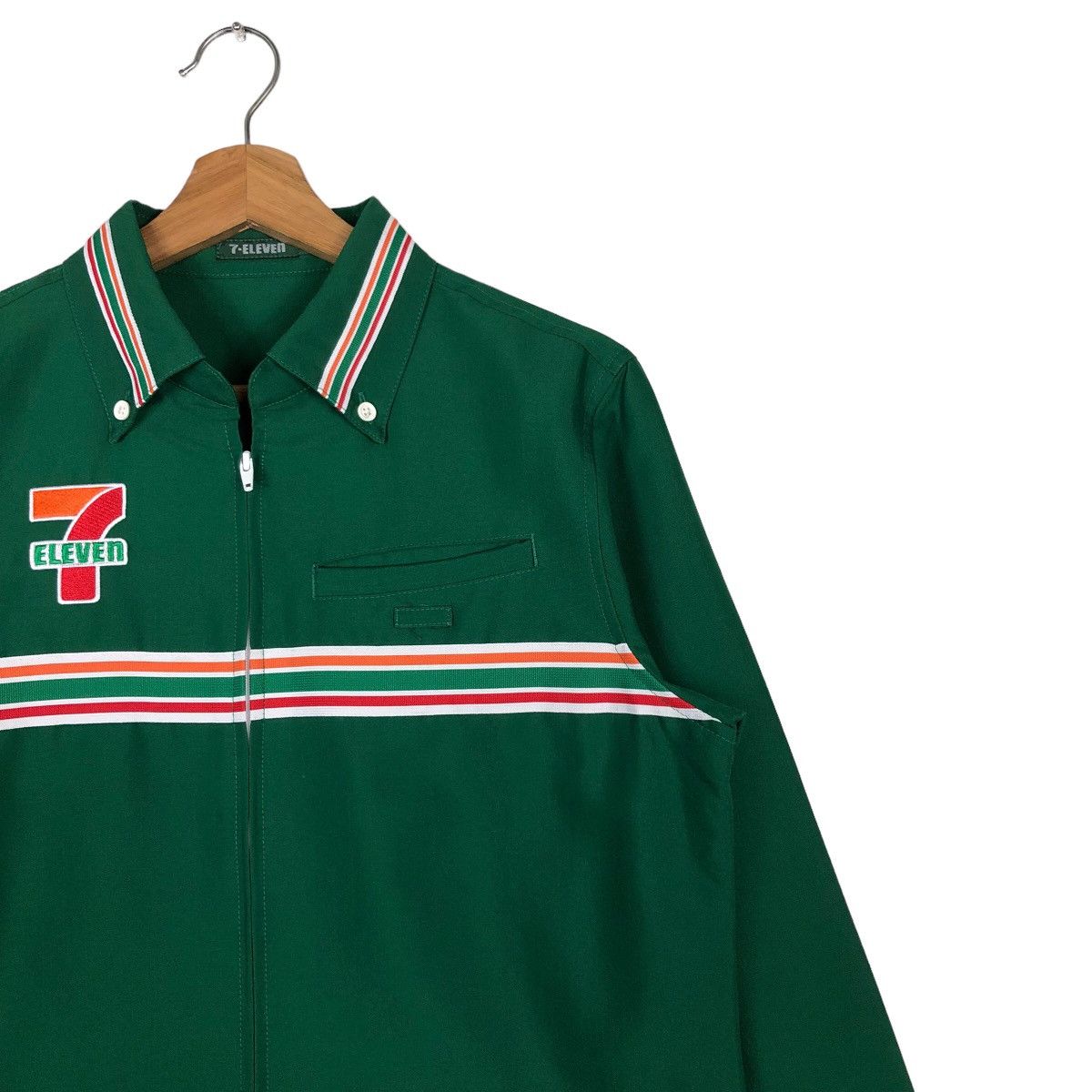 Japanese Brand 🔥Vintage Work Jacket 7-Eleven Big Logo Spell Out Size US M / EU 48-50 / 2 - 6 Thumbnail