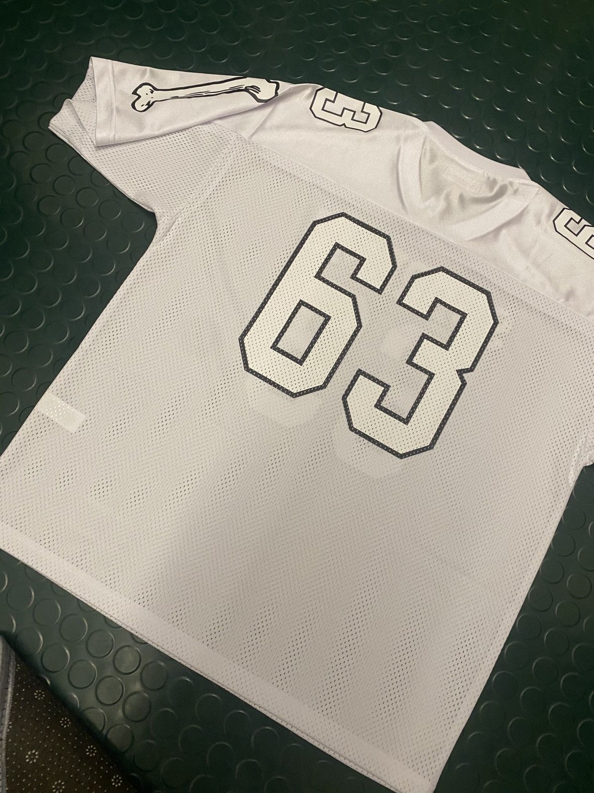Supreme Bones Football Jersey 63 ホワイト　ＸＬ Supreme Bones Football Jersey White Size Large | eBay