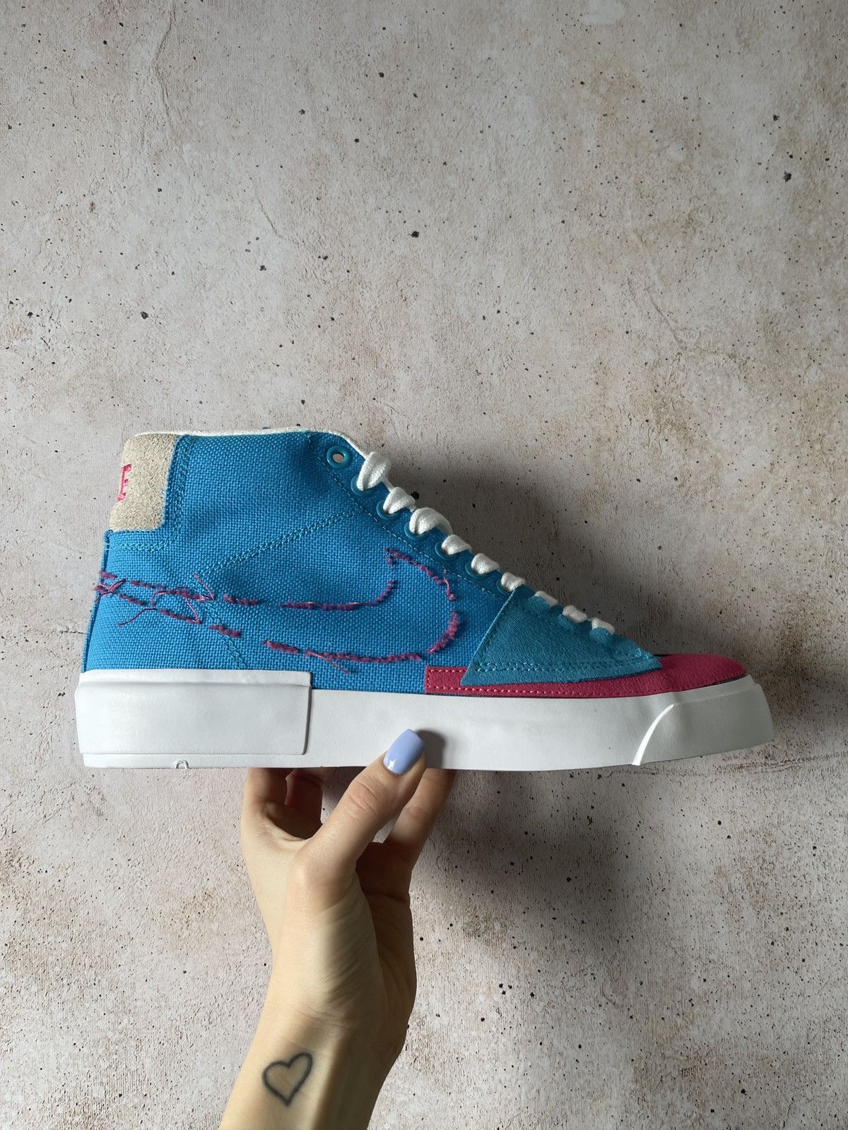 Nike Nike SB Zoom Blazer Mid Edge Hack Pack Blue Size US 9 / EU 42 - 1 Thumbnail