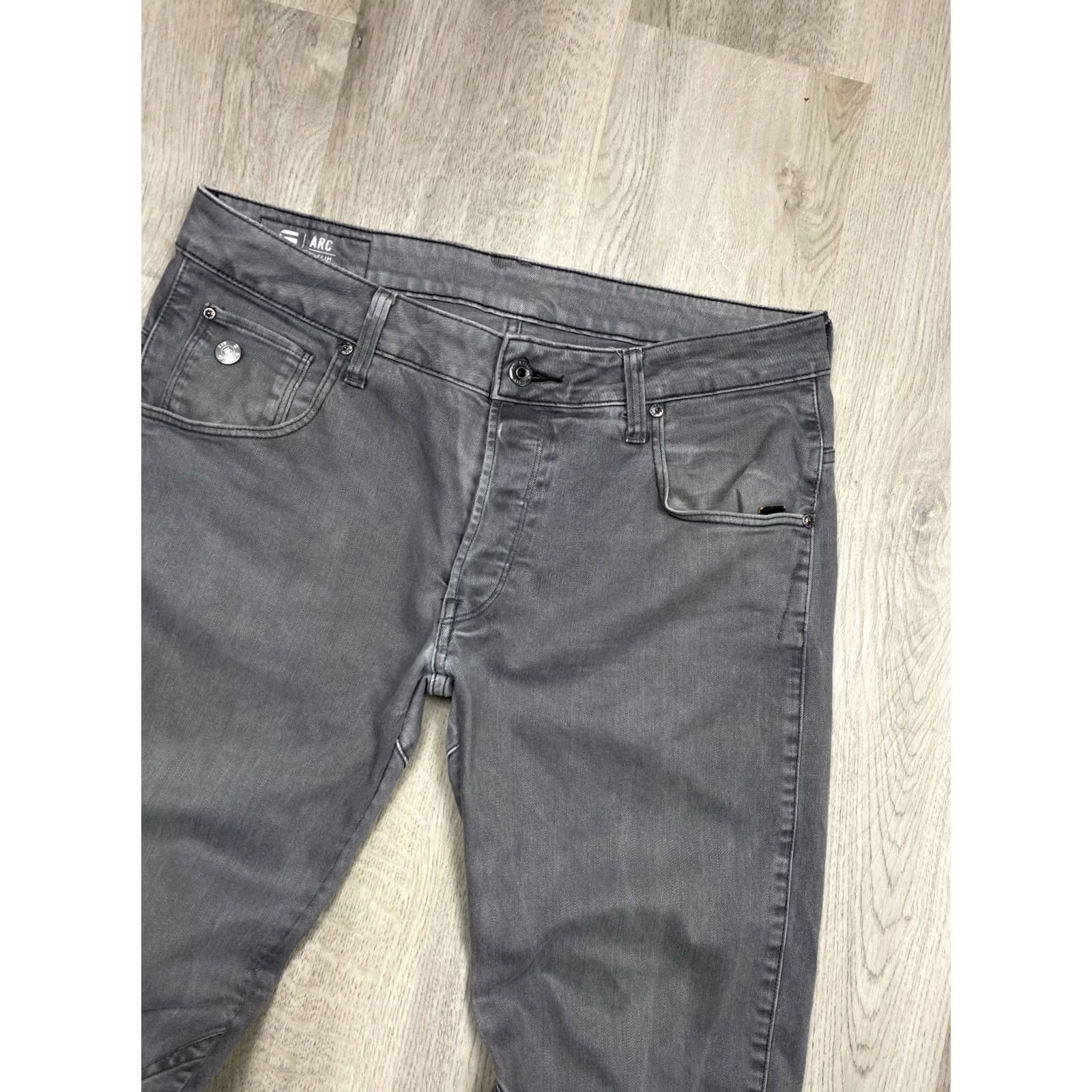 G-Star G-Star RAW Vintage Arc 3D Slim Denim Jeans Shirt Pants? Size US 32 / EU 48 - 3 Thumbnail