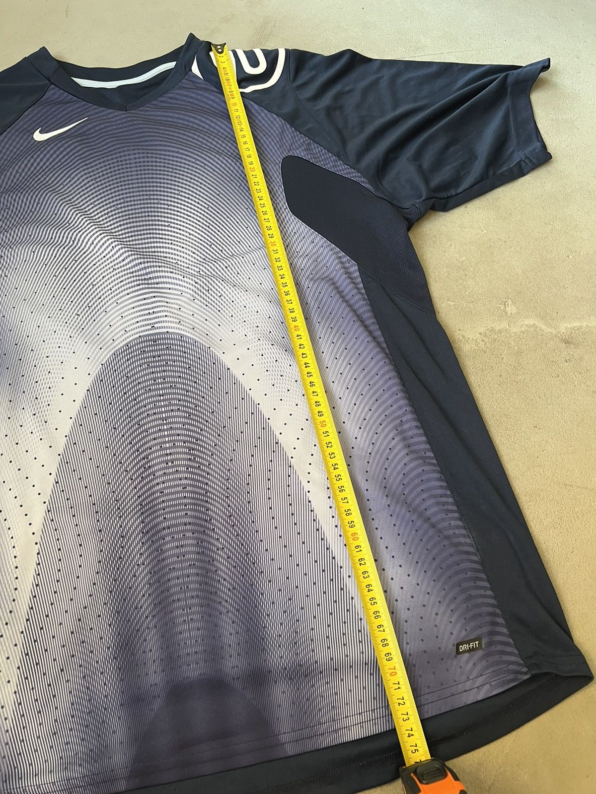 Nike × Vintage Vintage Nike Jersey oversize t-shirt Nike 90s Size US XL / EU 56 / 4 - 9 Thumbnail