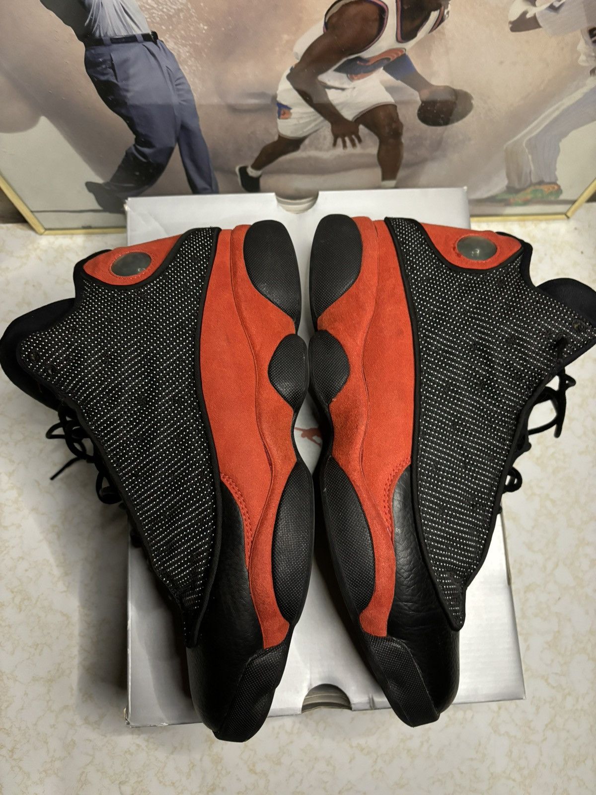 Jordan Brand Air Jordan 13 Retro 2017 Bred 2017 Size US 11 / EU 44 - 4 Thumbnail
