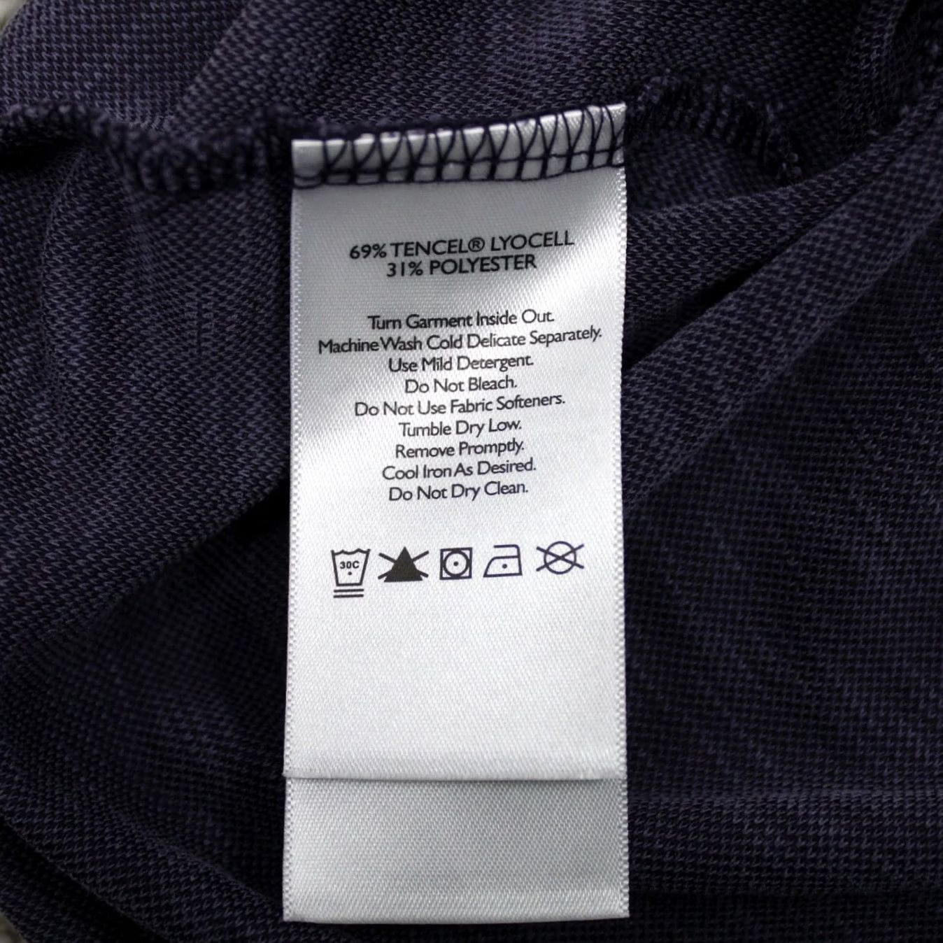 Eddie Bauer Eddie Bauer AV Active Polo Shirt Mens Large Purple Tencel Lyocell Blend S/S Polo Size US L / EU 52-54 / 3 - 6 Thumbnail