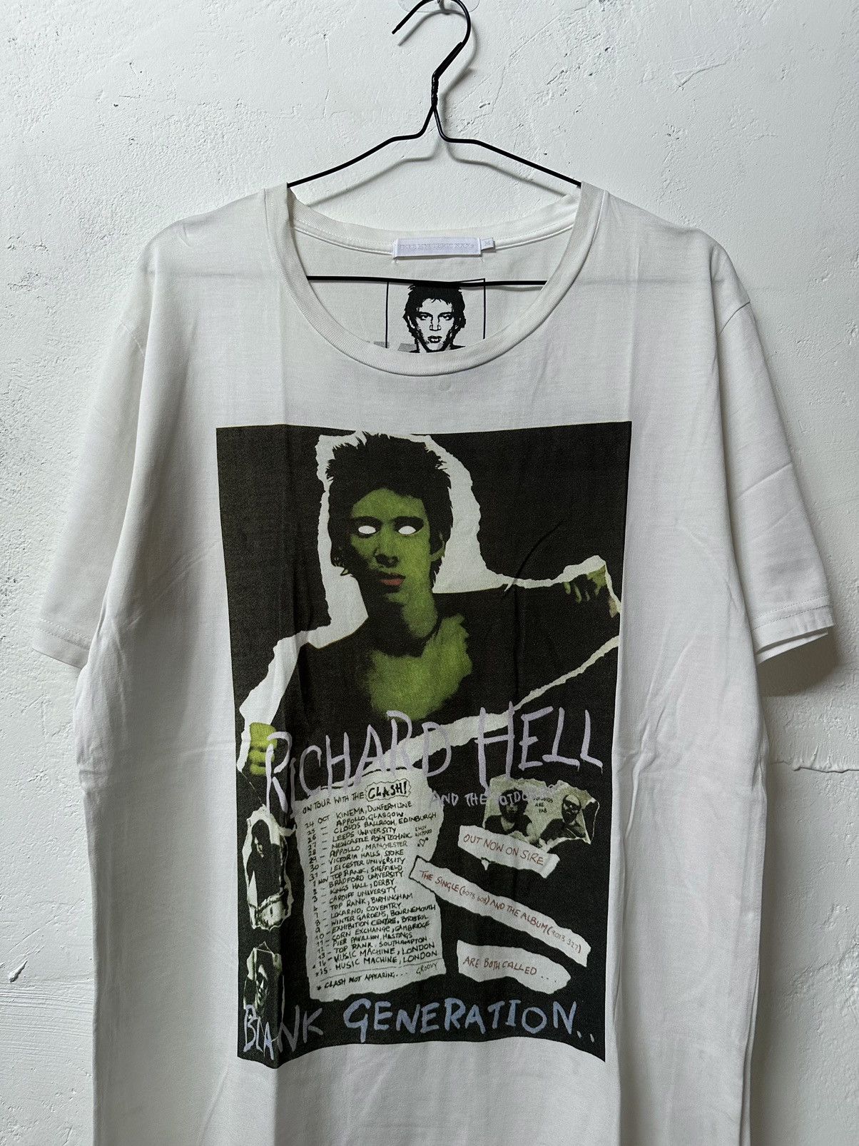 Hysteric Glamour Rare Hysteric glamour x Richard Hell Tee Size US M / EU 48-50 / 2 - 3 Thumbnail