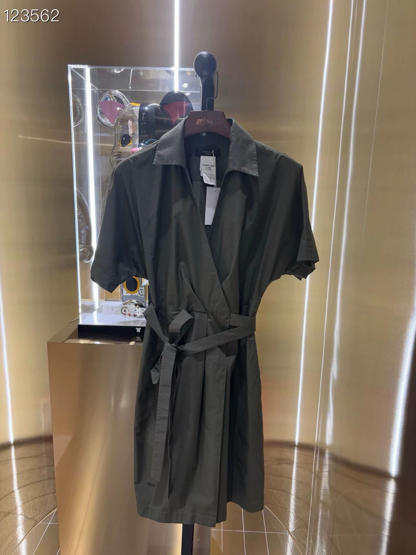 Weekend Max Mara Maxmara Weekend Belted Short-Sleeve Dress Size S / US 4 / IT 40 - 1 Thumbnail