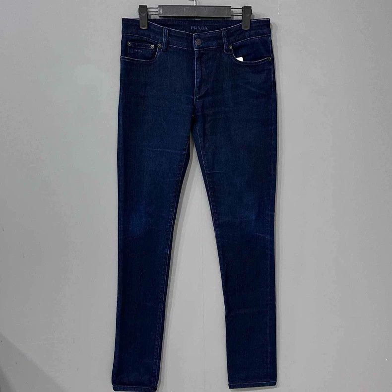 Prada Prada Logo jeans 2504-Nextarrow Size US 27 - 1 Thumbnail