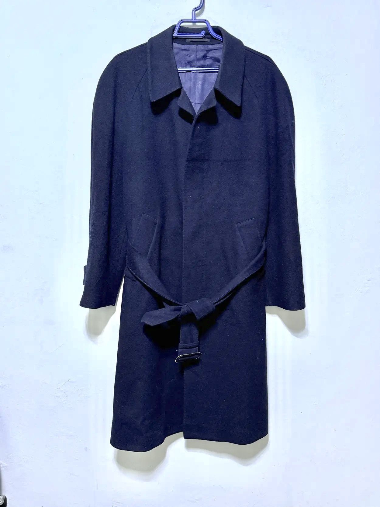 Yves Saint Laurent 🔥 Belted coat cashmere Yves saint Laurent size L 52it Size US L / EU 52-54 / 3 - 4 Thumbnail