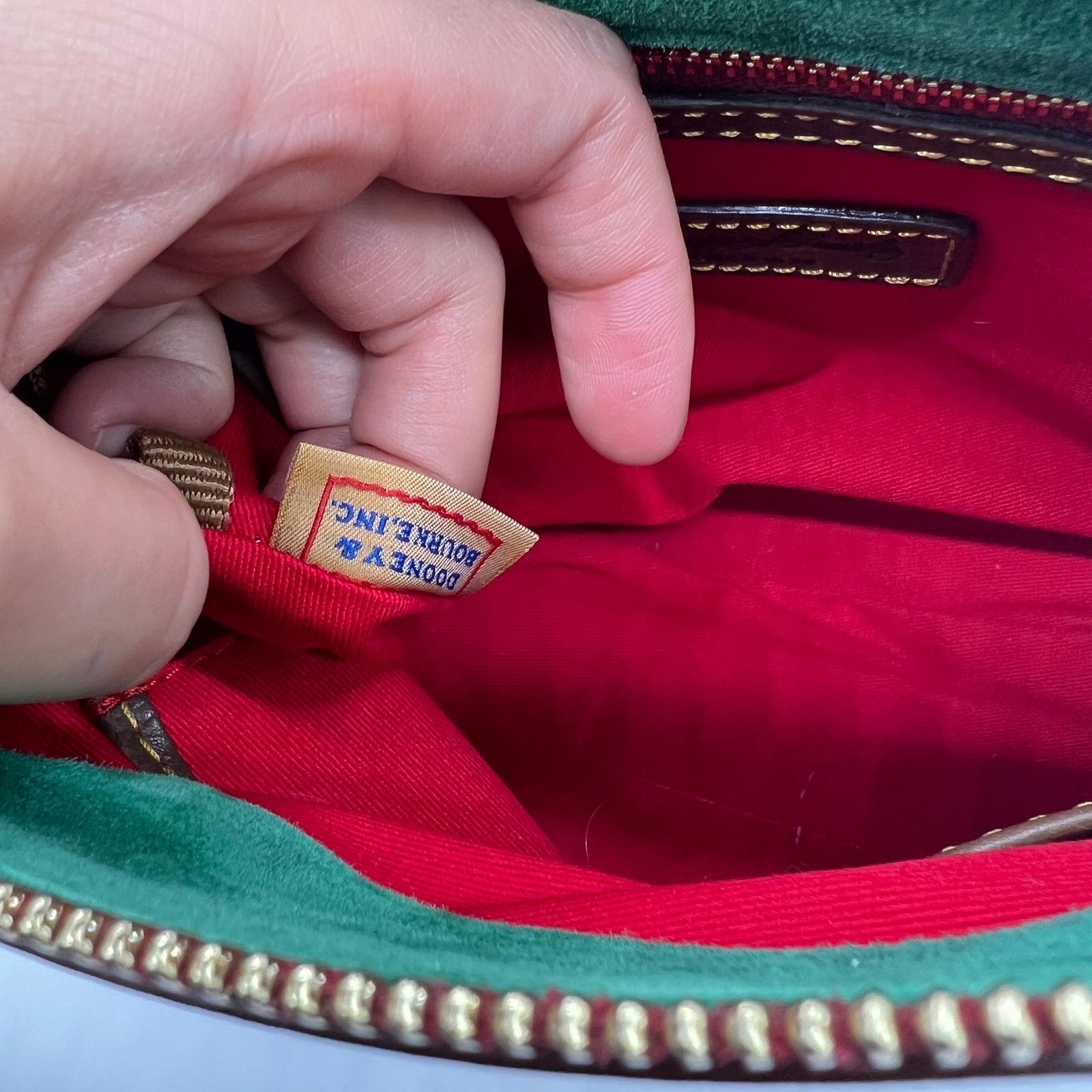 Dooney & Bourke Dooney & Bourke Florentine Leather Allison Crossbody Size ONE SIZE - 9 Thumbnail