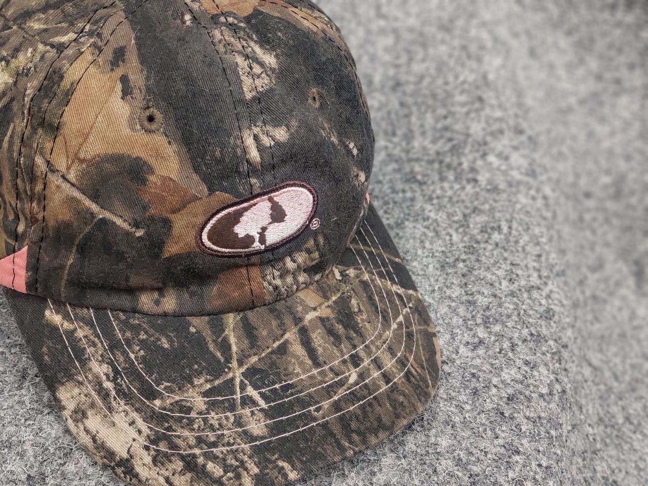 Mossy Oaks Vintage Mossy oak realtree Logo Camo Y2K Style Cap Hat Size ONE SIZE - 5 Thumbnail