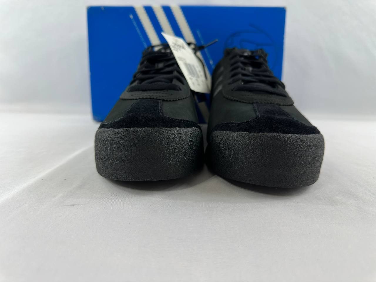 Adidas Vintage Adidas Samoa Nubuck Shoes 2004 Black 679706 Size US 13 / EU 46 - 2 Thumbnail