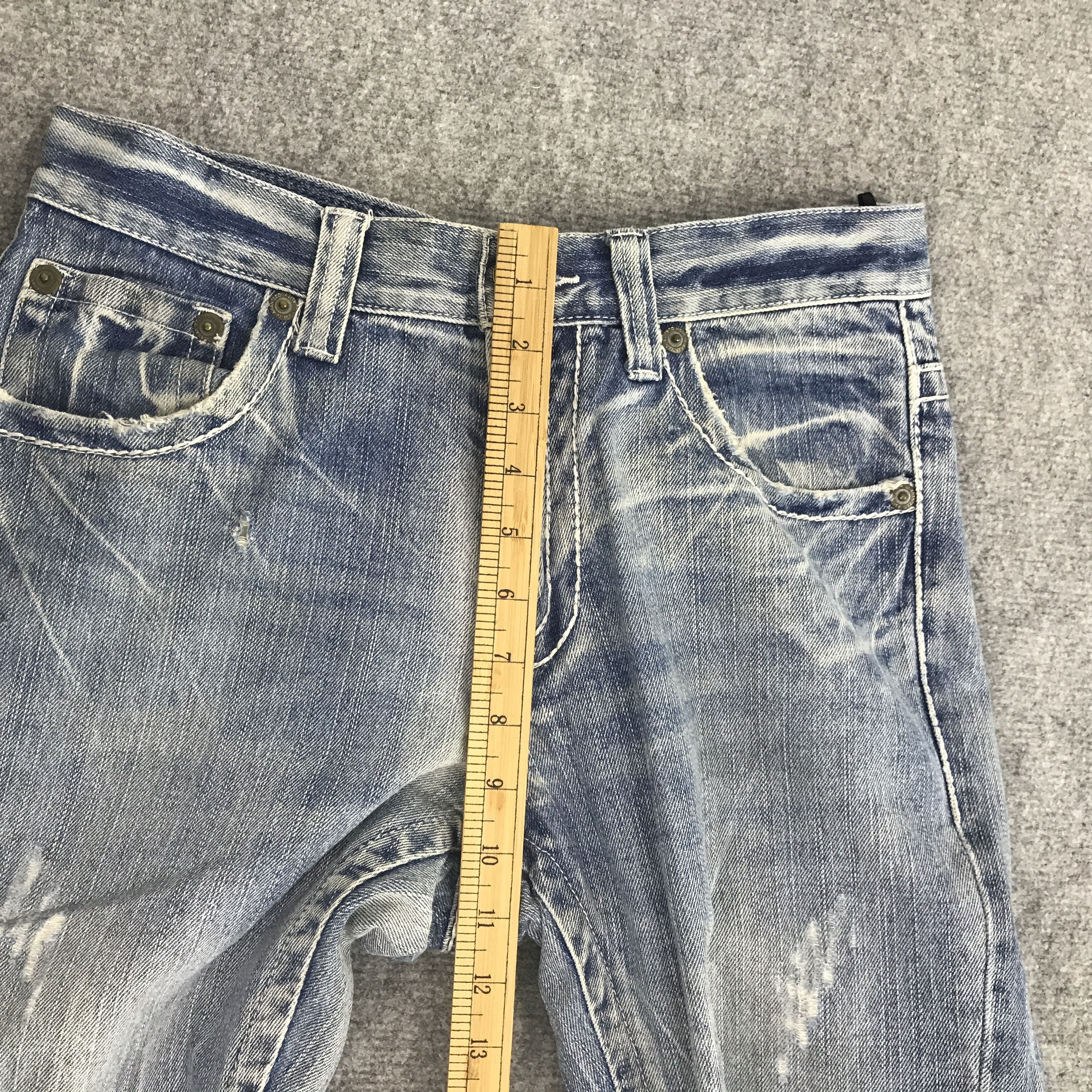 Japanese Brand Rare sorridere japan bootcut distressed denim jeans pants Size US 30 / EU 46 - 8 Thumbnail