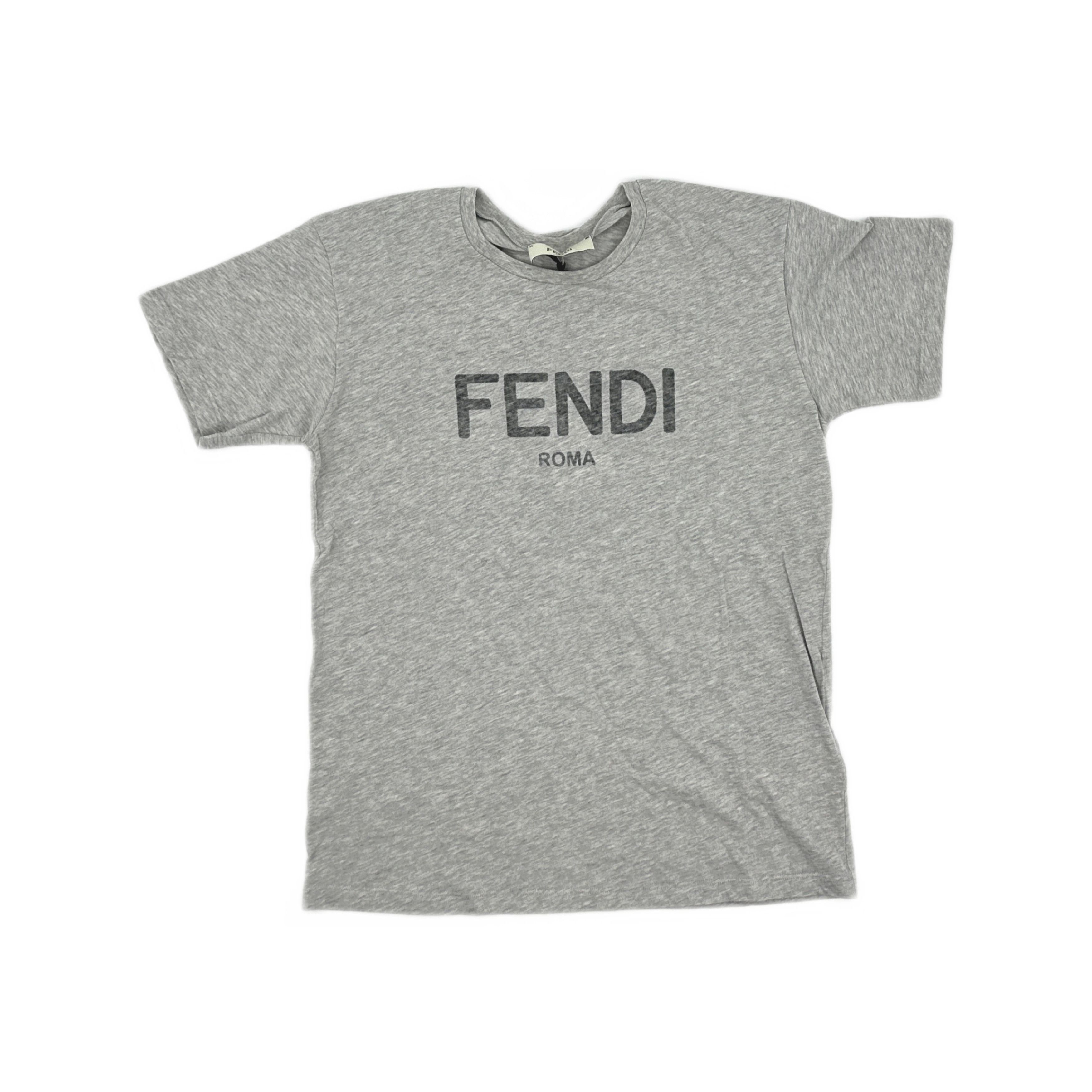Fendi Fendi Roma Logo Print T-Shirt Size S Size S / US 4 / IT 40 - 1 Thumbnail