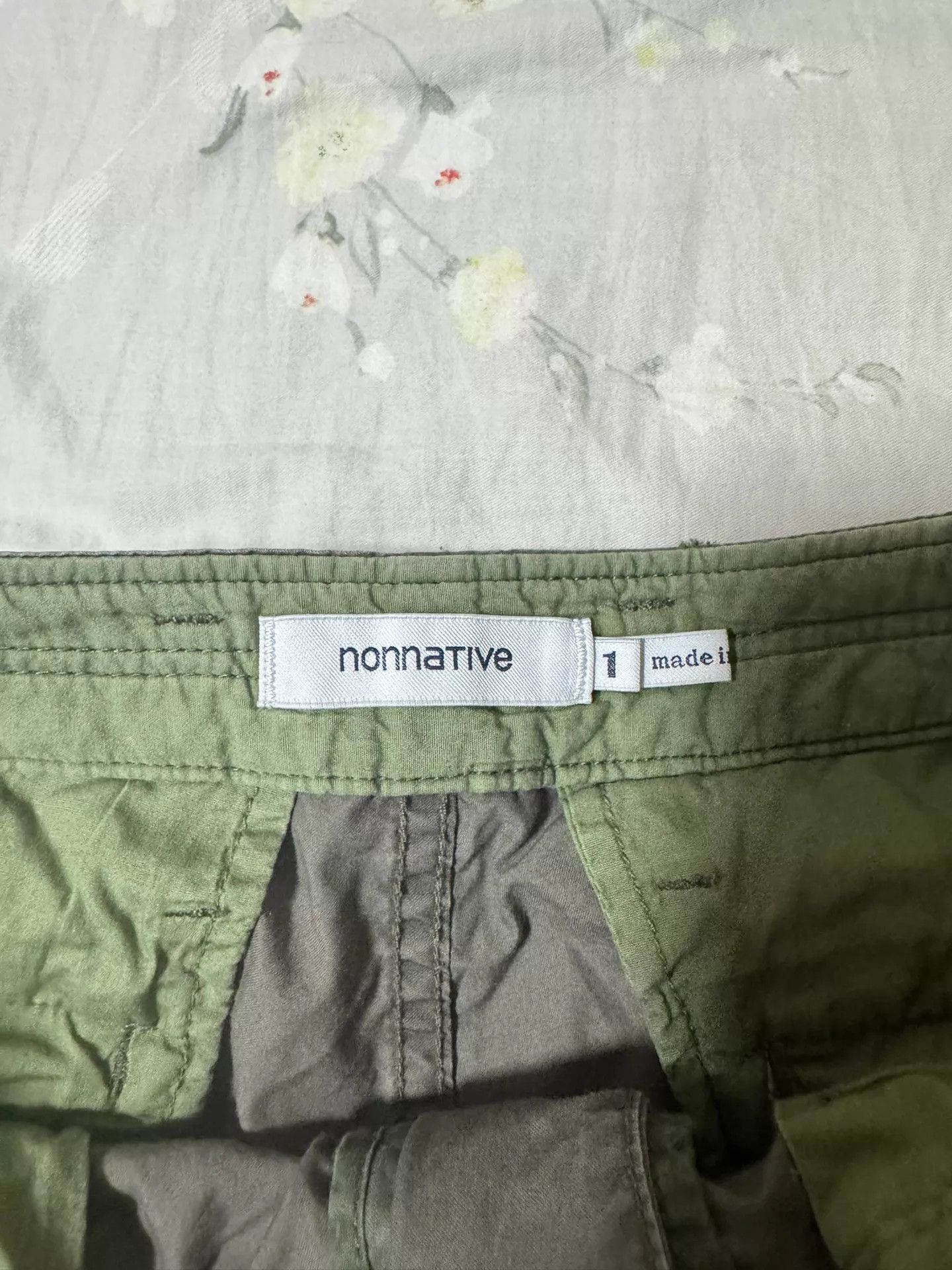 Nonnative nonnative 25ss TROOPER 6P Sulfur Wash Military Green S Size US 30 / EU 46 - 3 Thumbnail