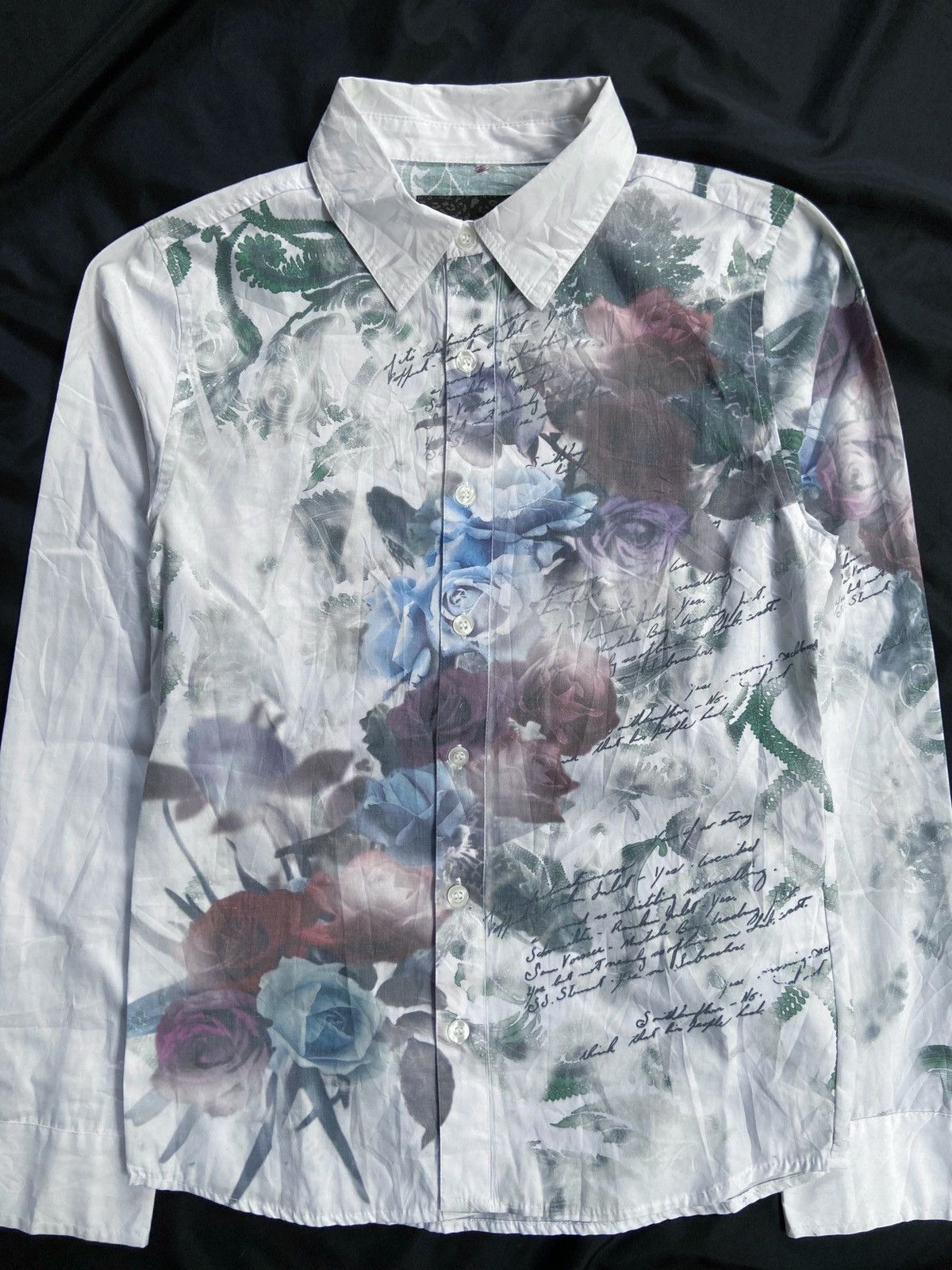 14th Addiction XFRM ARCHIVE FLOWERS PRINTED BUTTON DOWN SHIRT Size US S / EU 44-46 / 1 - 3 Thumbnail