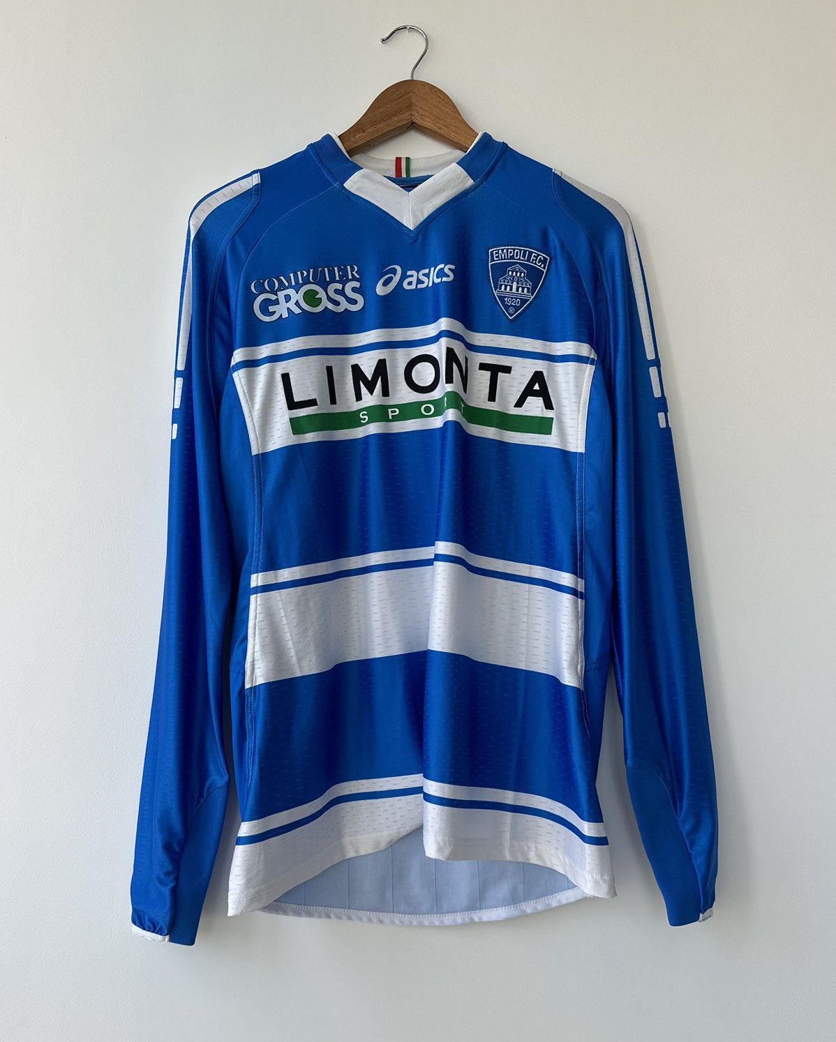 Asics Empoli Italy Home Asics Shirt 08/09 Size M Size US M / EU 48-50 / 2 - 1 Thumbnail