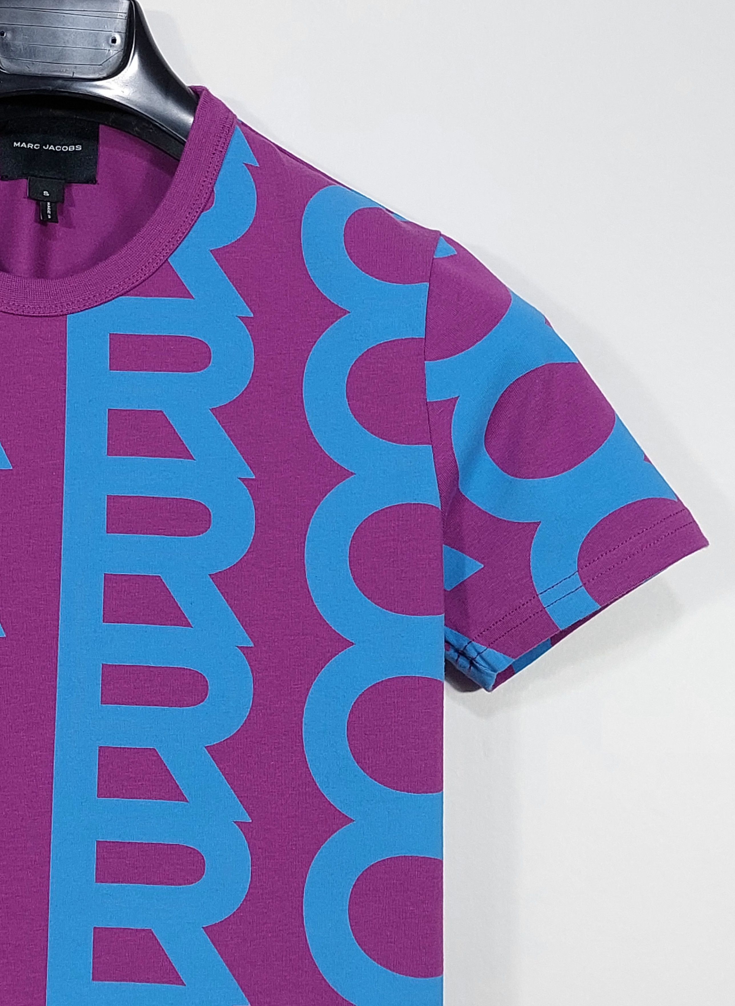 Marc Jacobs monogram baby tshirt - purple / blue S Size S / US 4 / IT 40 - 5 Thumbnail
