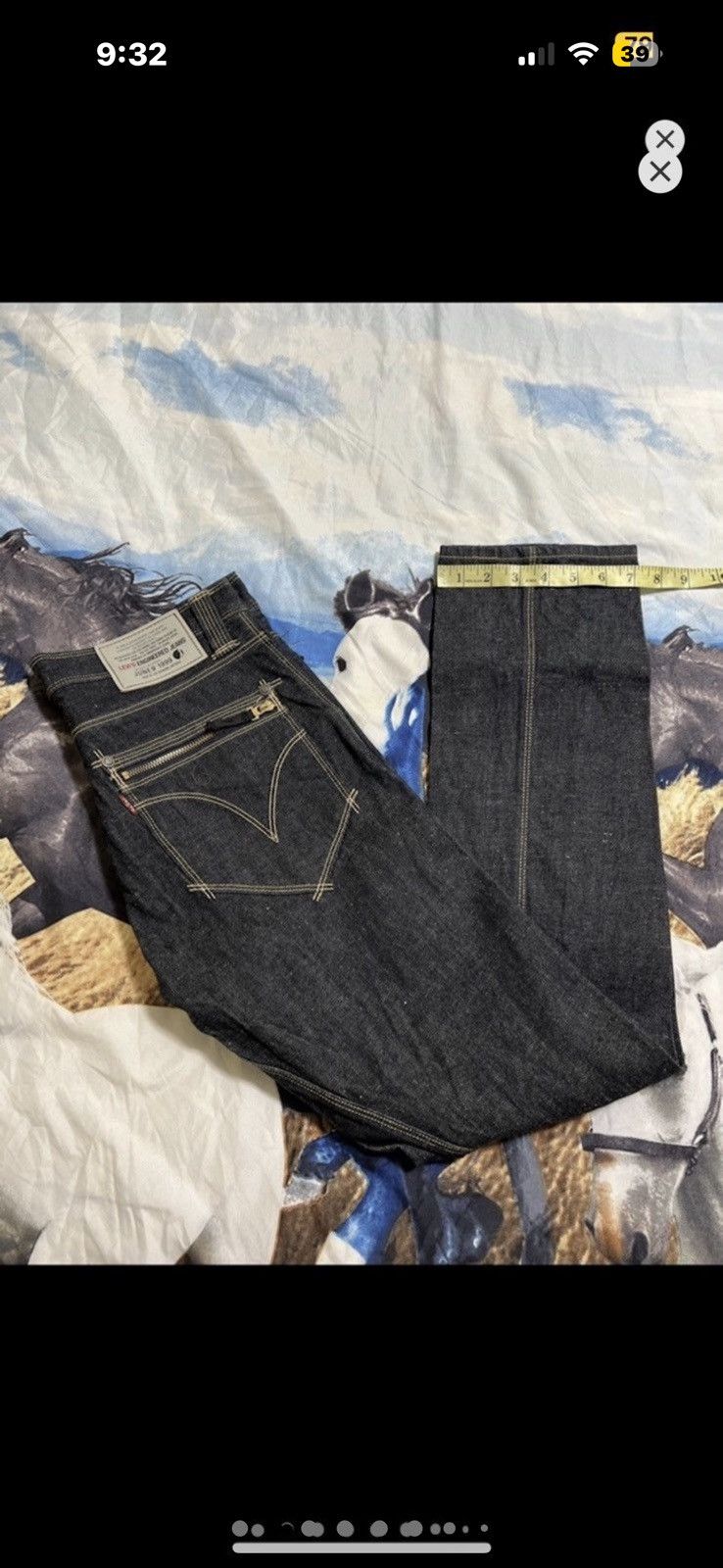 Levi's ***FINAL DROP***RARE 1999 LEVIS ENGINEERED TECH DENIM 32 Size US 32 / EU 48 - 1 Thumbnail