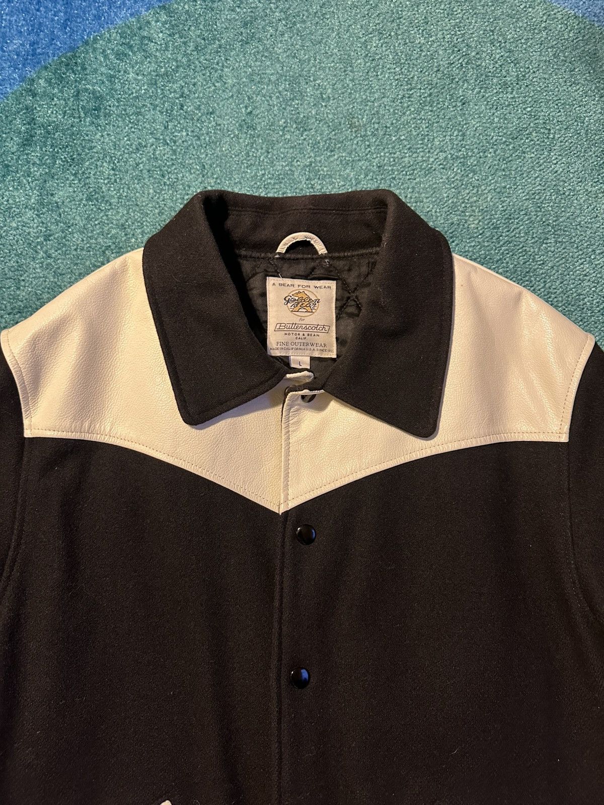 Golden Bear Golden Bear x Butterscotch Pony Boy Varsity Jacket Size US L / EU 52-54 / 3 - 4 Thumbnail