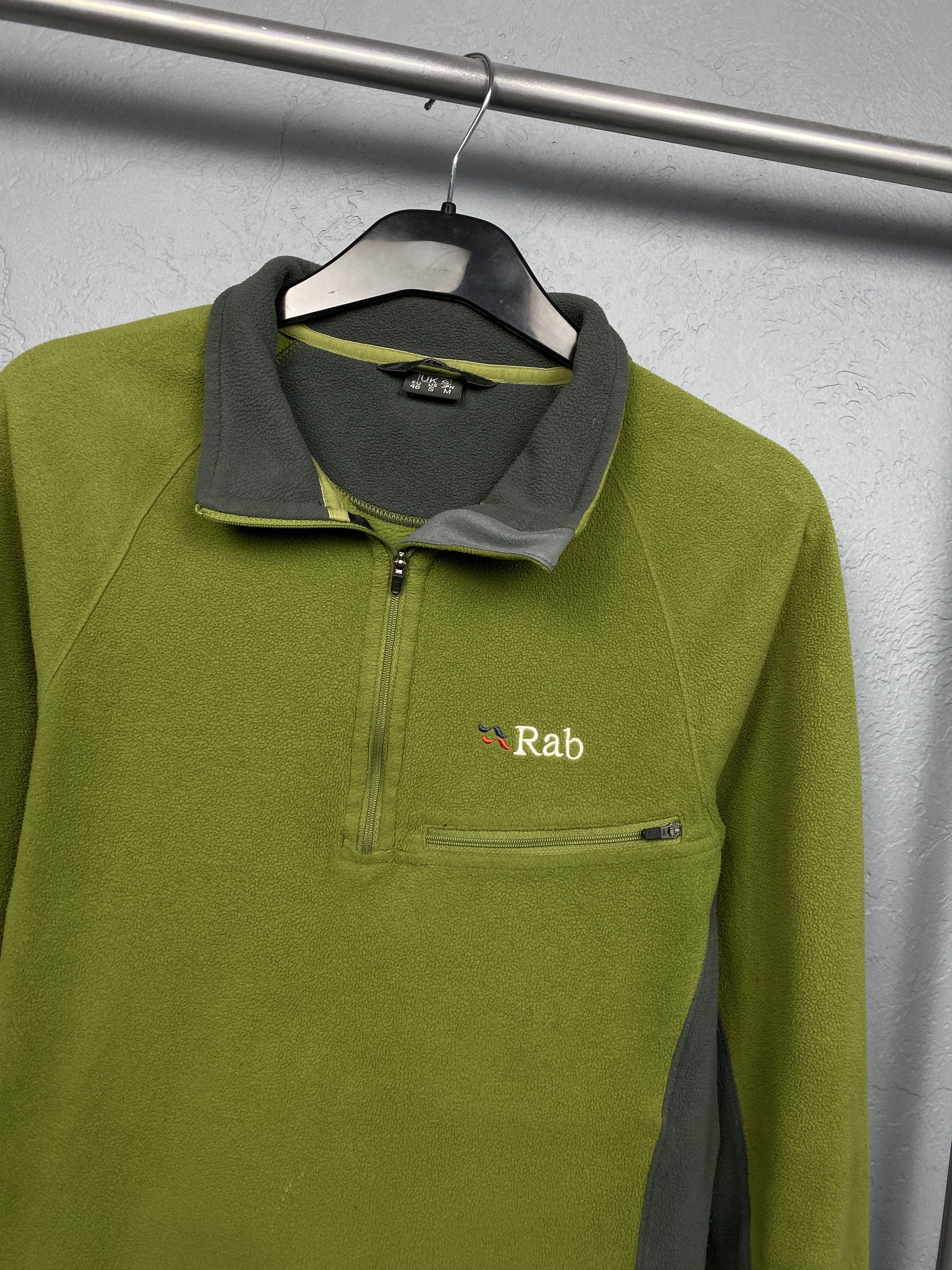 Rab × Vintage Rab Vintage Mens 1\4 Zip Fleece Jacket Size US S / EU 44-46 / 1 - 2 Thumbnail
