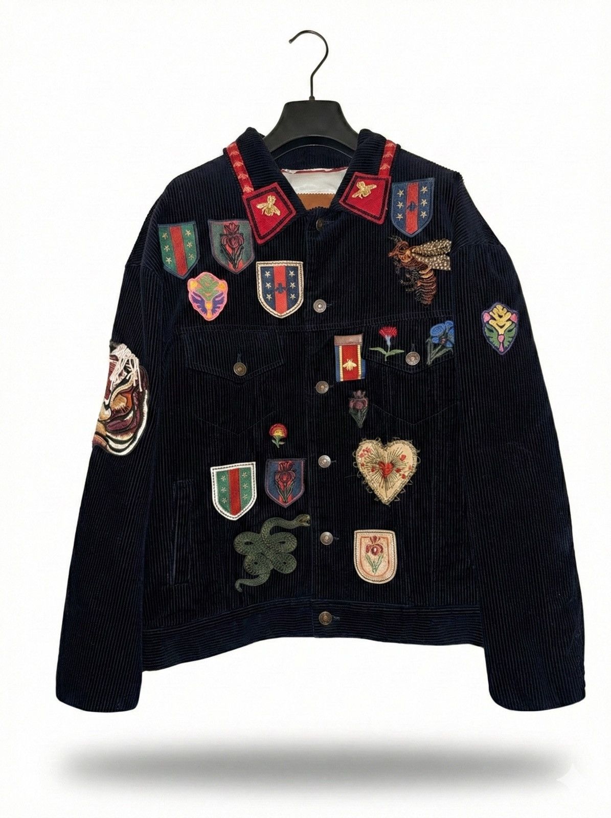 Gucci L'Aveugle Par Amour corduroy jacket Size US S / EU 44-46 / 1 - 1 Thumbnail