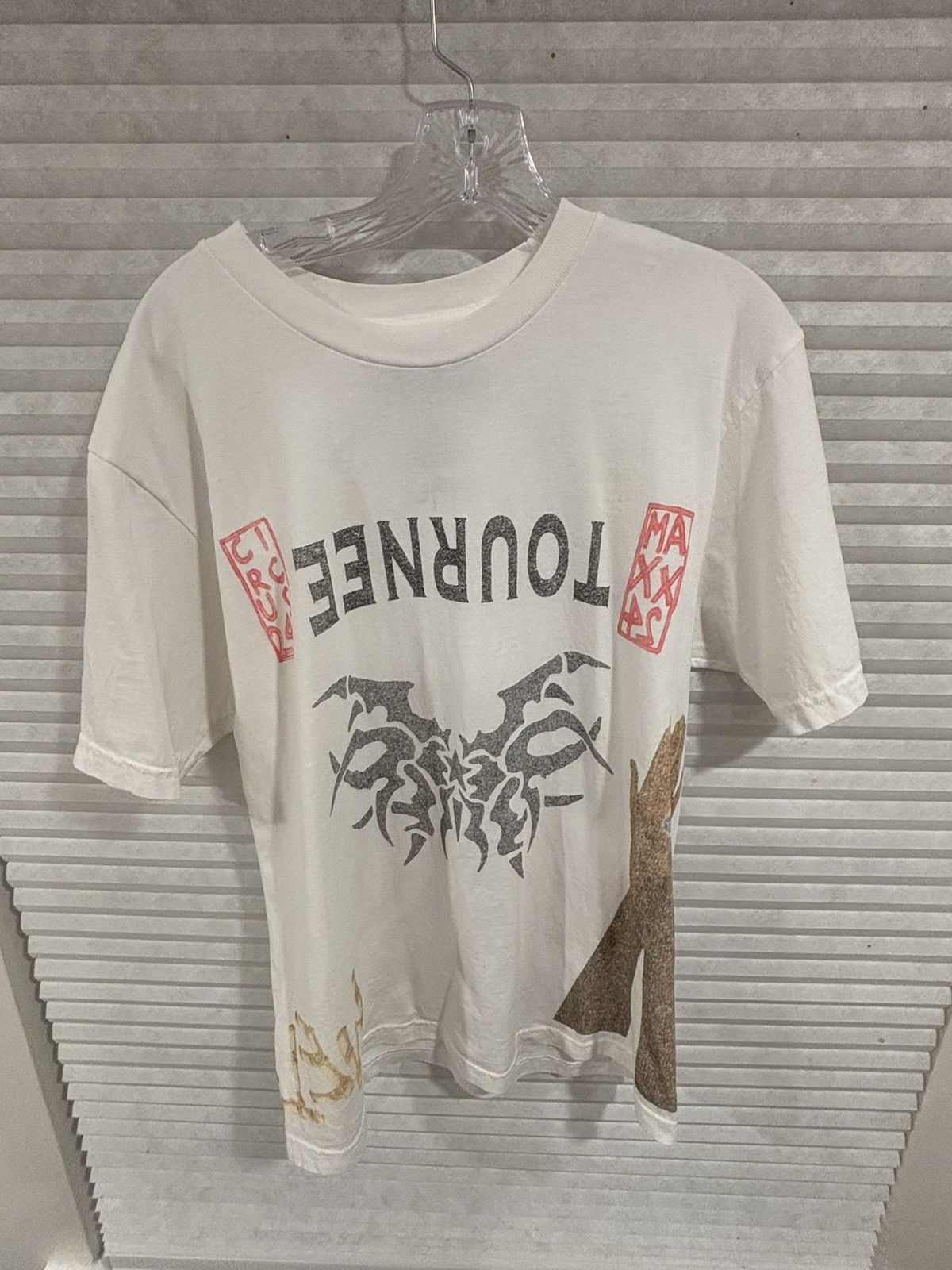Travis Scott Travis Scott Tournee Tee Size US M / EU 48-50 / 2 - 1 Thumbnail