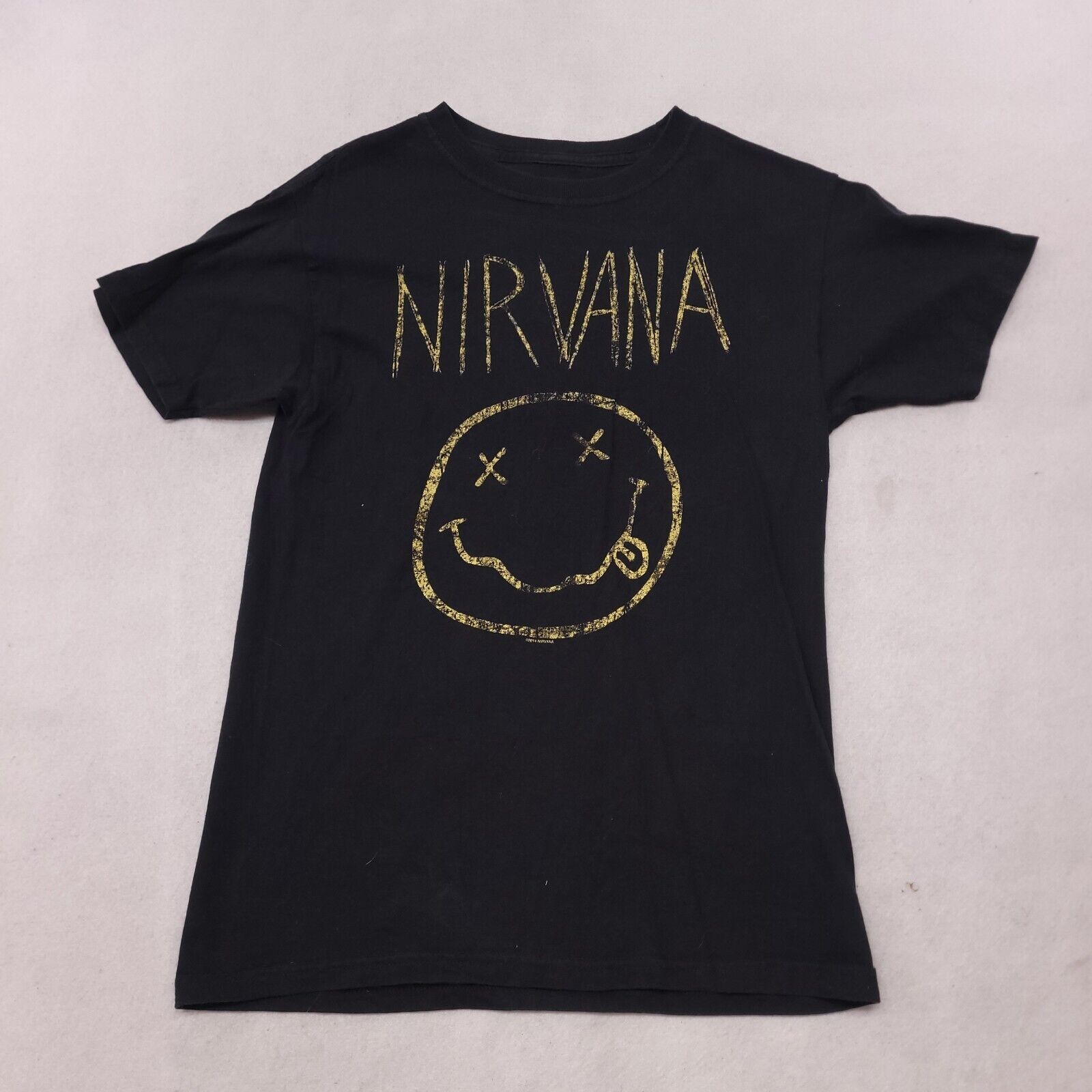 Nirvana Nirvana Casual Graphic T-Shirt Adult Mens Size Small S Black Size US S / EU 44-46 / 1 - 2 Thumbnail
