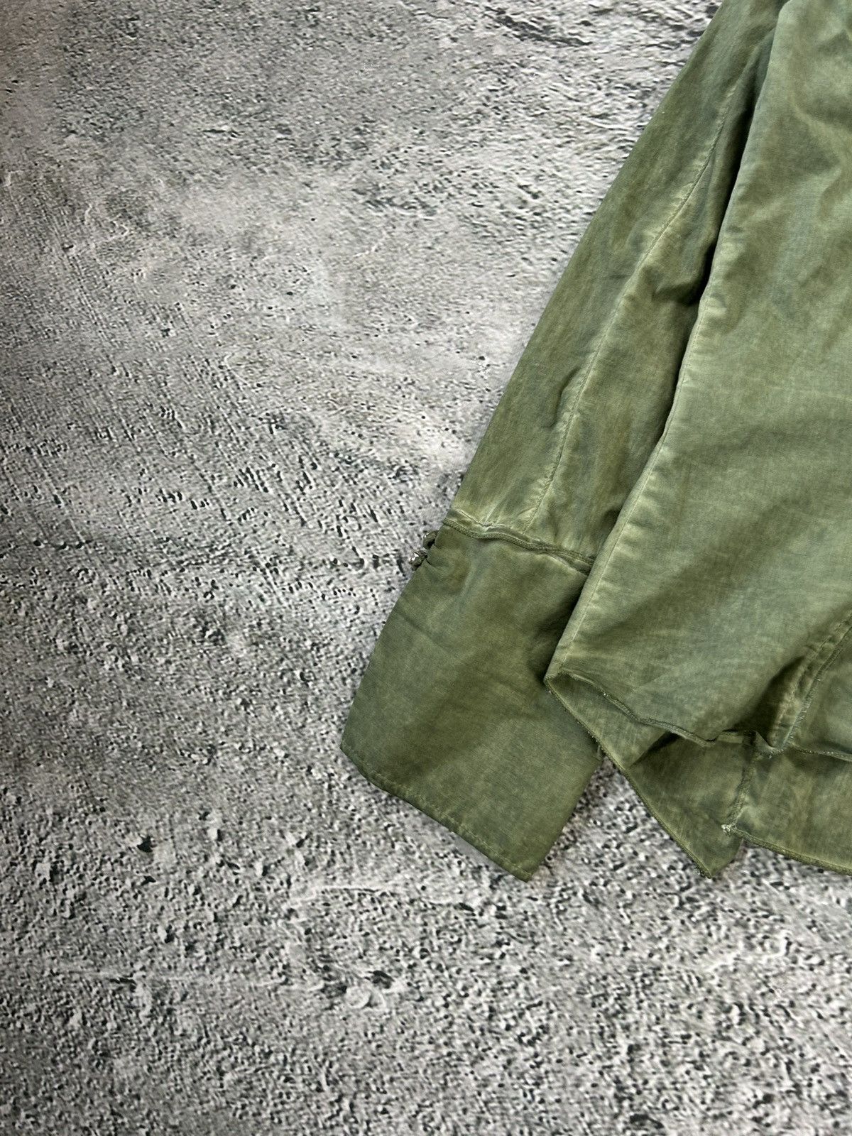 Elisa Cavaletti Elisa Cavaletti vintage Blouse shirt avant garde green Size M / US 6-8 / IT 42-44 - 10 Thumbnail