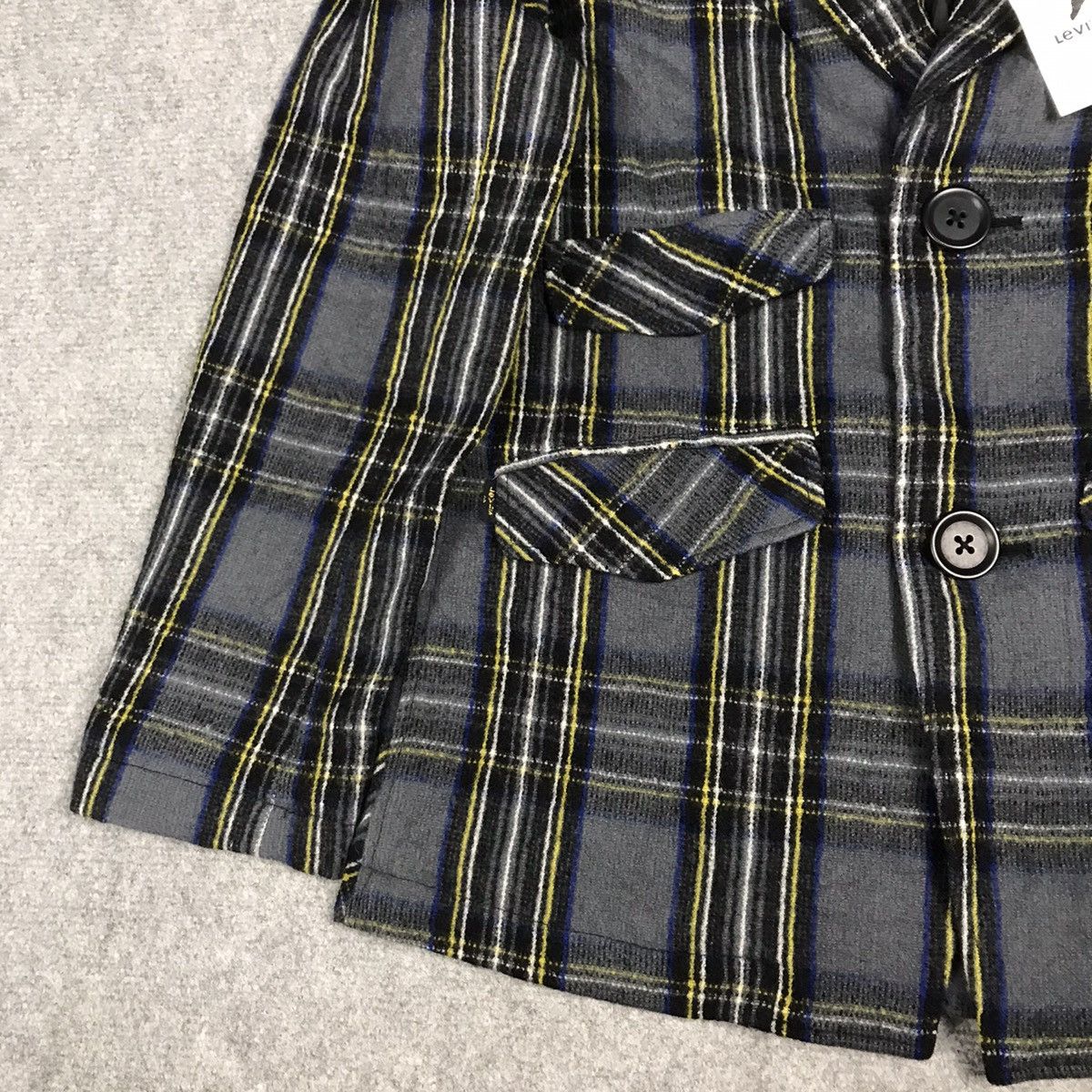 Levi's Vintage Clothing LEVIS BLACK CHECK WOOL BLAZER COAT JACKET Size US S / EU 44-46 / 1 - 3 Thumbnail