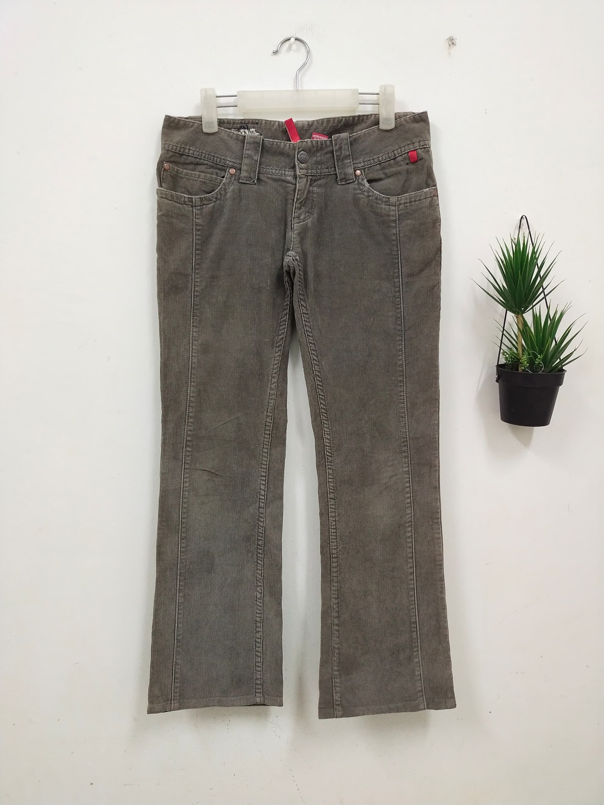 Stussy STUSSY Corduroi pant ash green nice design Size 28" / US 6 / IT 42 - 1 Thumbnail