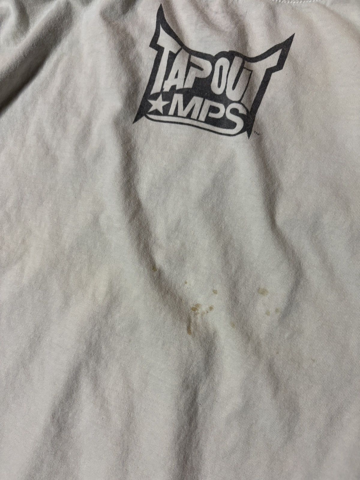 Tapout Vintage Tapout MPS Y2K Skull MMA Tee T-shirt White Large Size US L / EU 52-54 / 3 - 4 Thumbnail