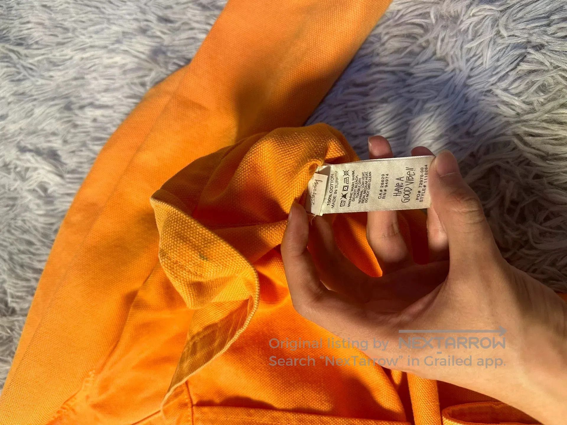 Stussy Stussy FW22 Men's Washed Work Jacket. Size US M / EU 48-50 / 2 - 6 Thumbnail