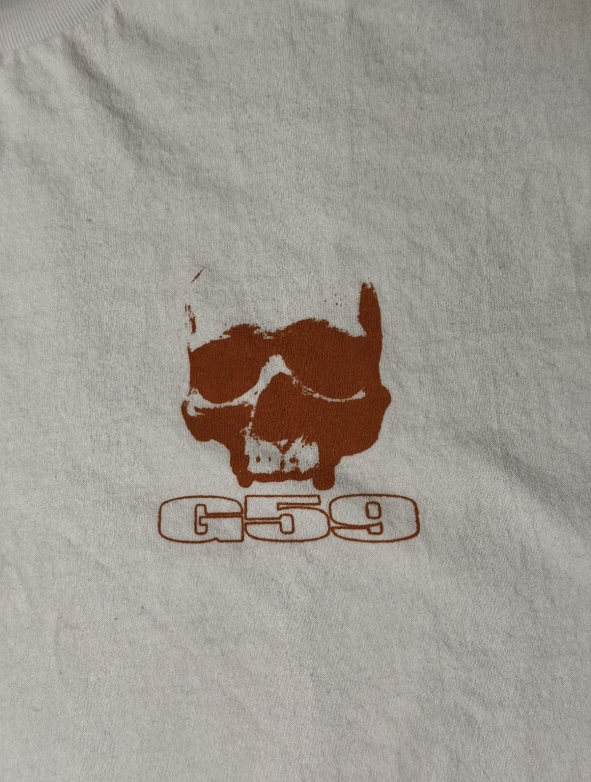 G59 Records G59 Logo T-Shirt (Orange) Size US L / EU 52-54 / 3 - 2 Thumbnail
