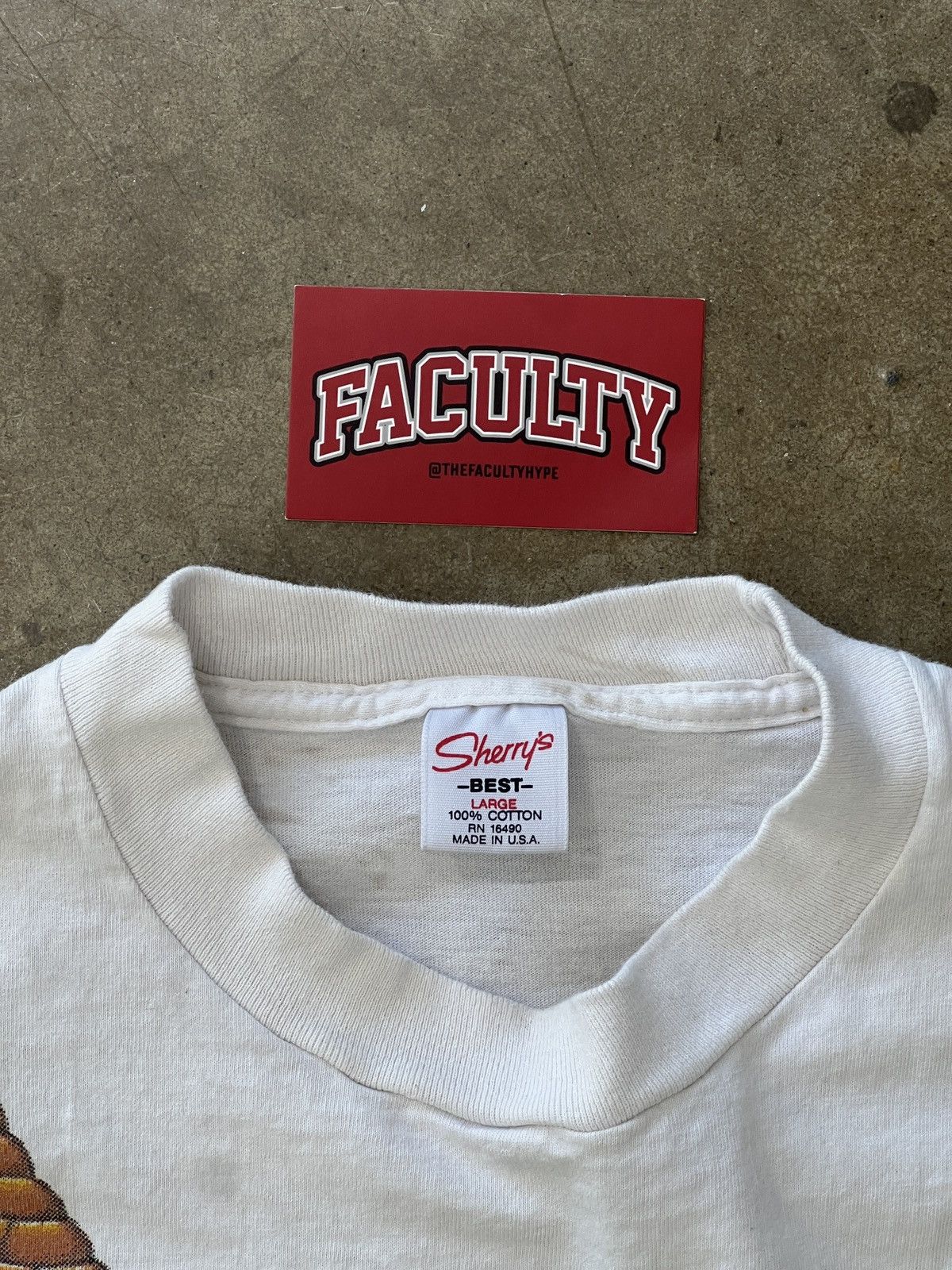 Vintage Vintage 90s Camera Photography Sherrys Tee Large Size US XL / EU 56 / 4 - 3 Thumbnail