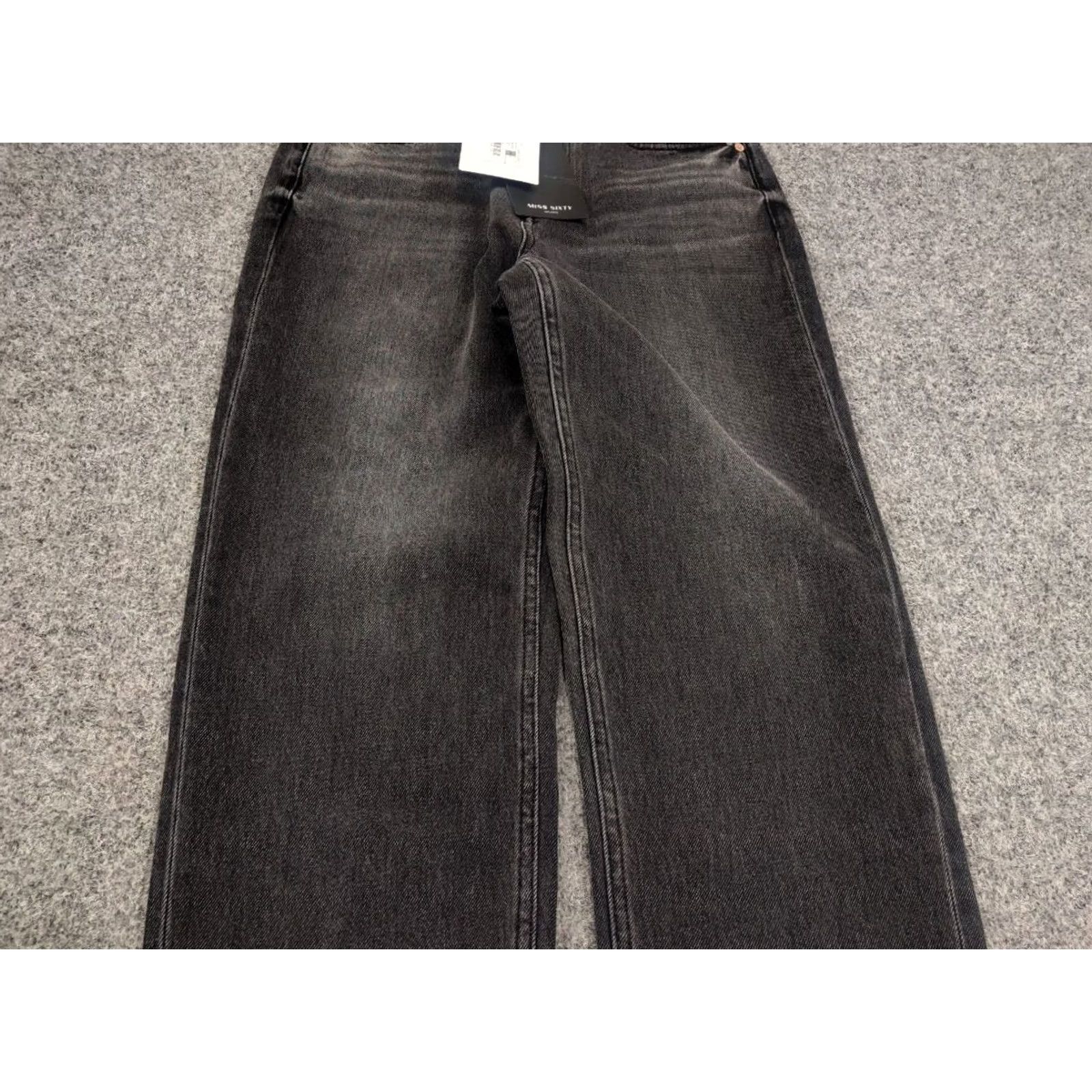 Miss Sixty Miss Sixty Vicki Mom Jeans Women 27 Gray Denim 5-Pocket Distressed Vintage 90s Logo Style Size 27" / US 4 / IT 40 - 5 Thumbnail