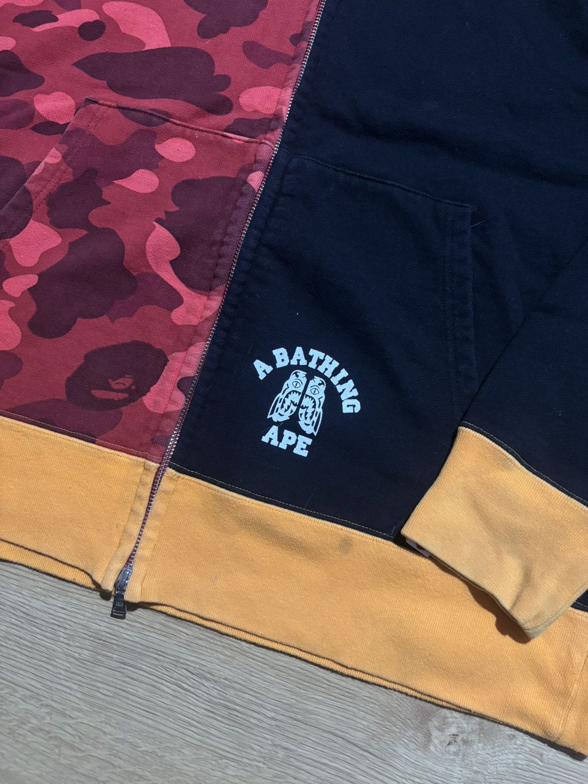 Bape BAPE TIGER SHARK CAMO FULL ZIP HOODIE Size US XL / EU 56 / 4 - 4 Thumbnail